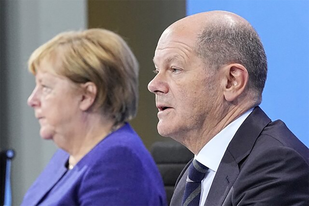 image Man arrested over dark web death threats against Merkel, Scholz
