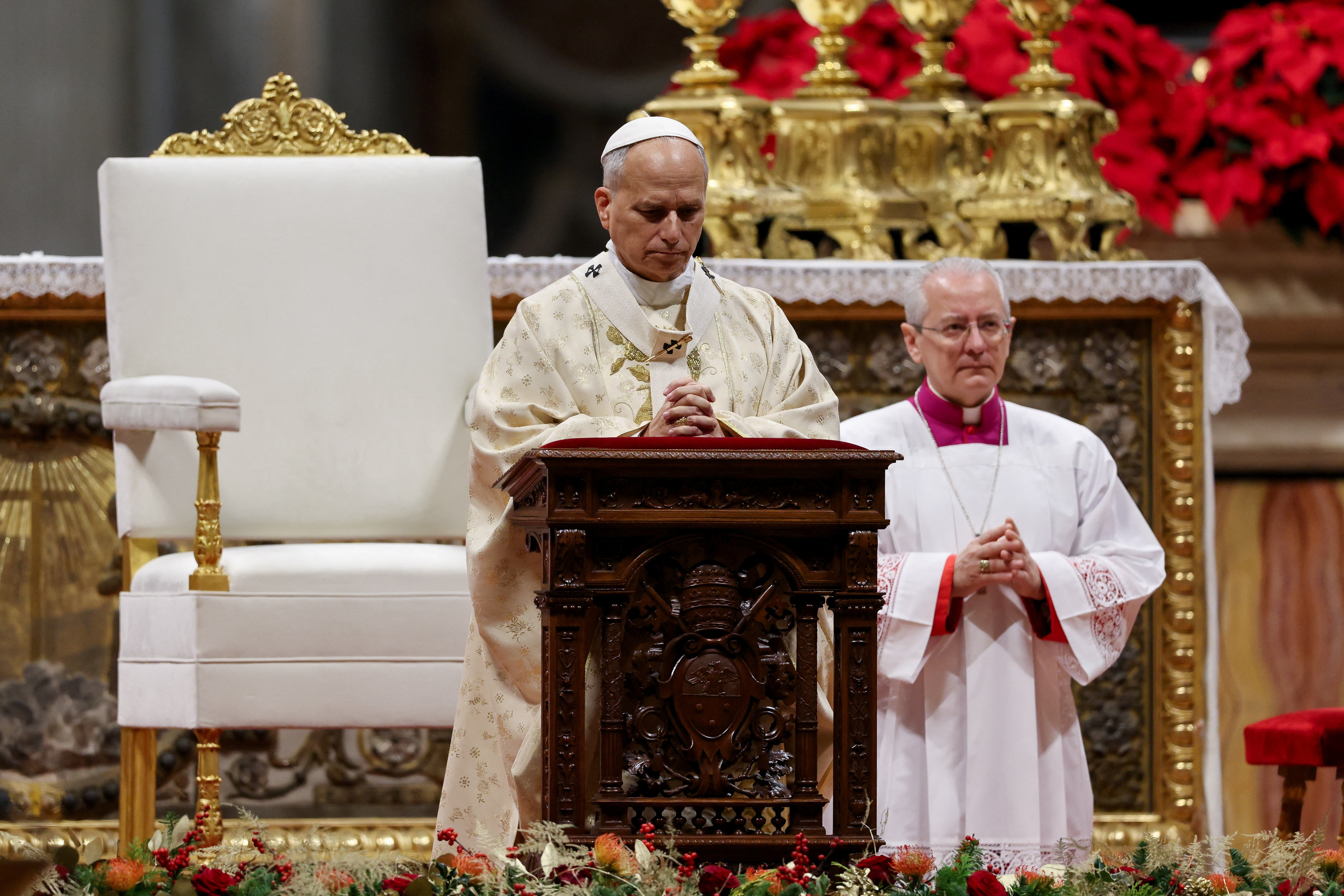 cover In first Christmas sermon, Pope Leo decries conditions for Palestinians in Gaza