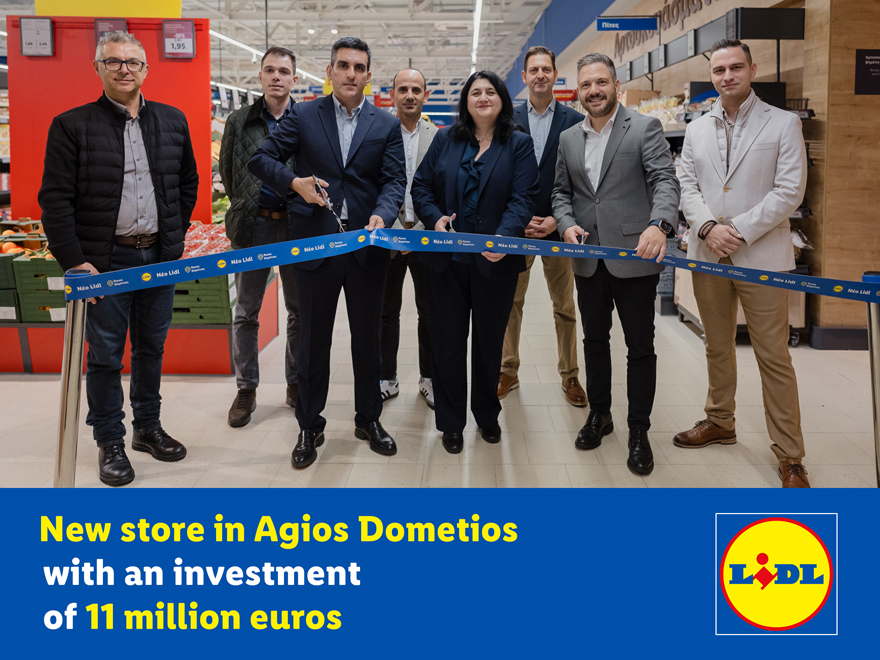 image Lidl Cyprus opens new Agios Dometios store with €11M investment