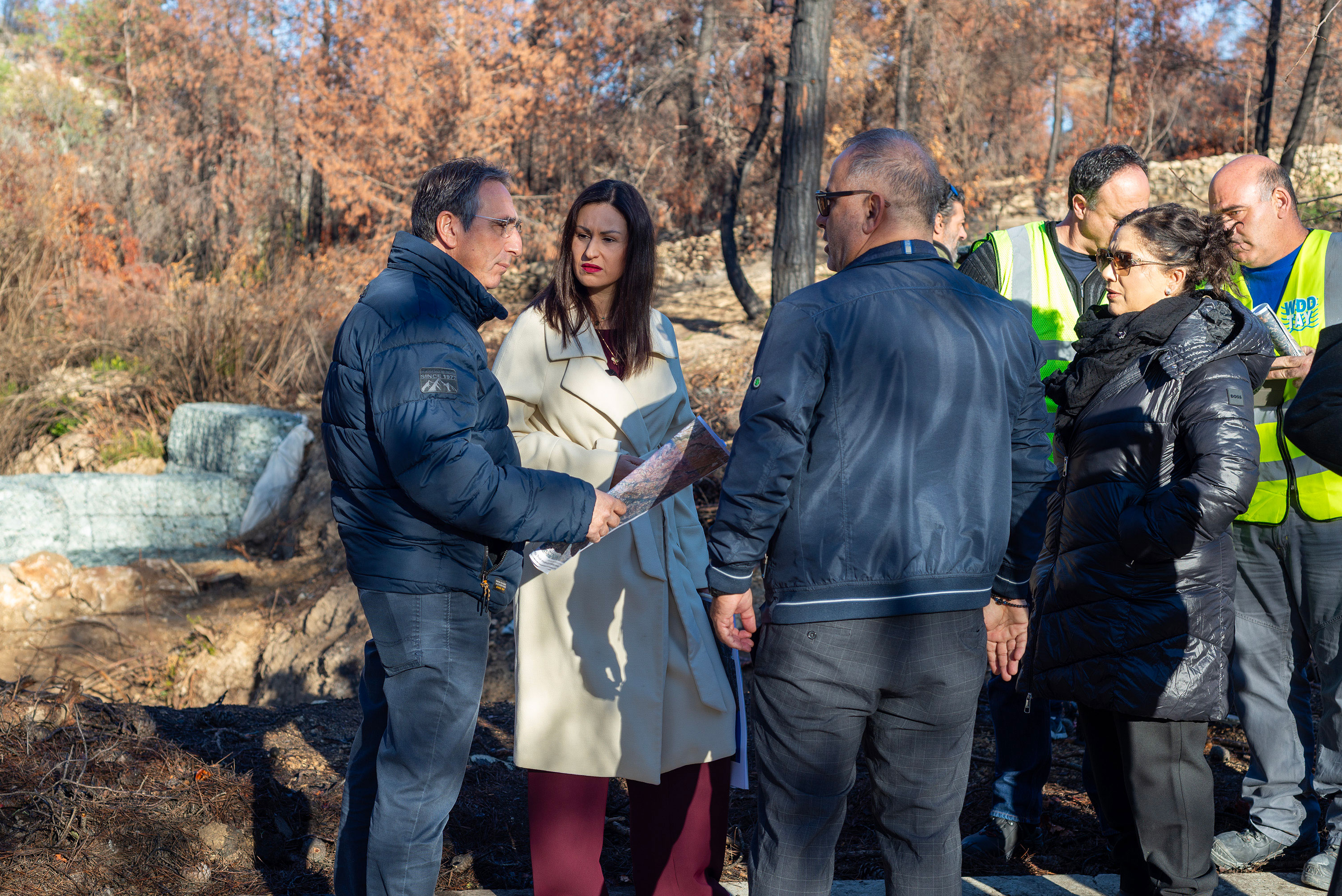 cover Anti-flood measures hold after Limassol wildfire, minister says