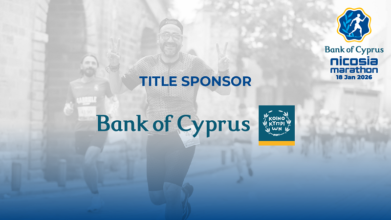 cover Bank of Cyprus the title sponsor of Nicosia Marathon
