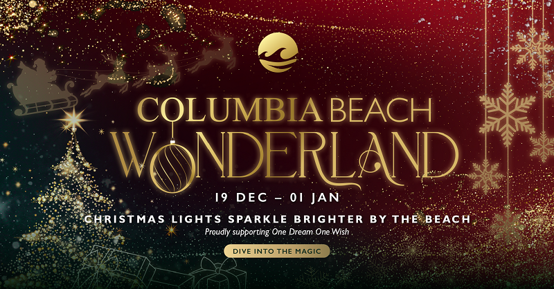 cover Columbia Beach Wonderland: come experience Christmas by the shore