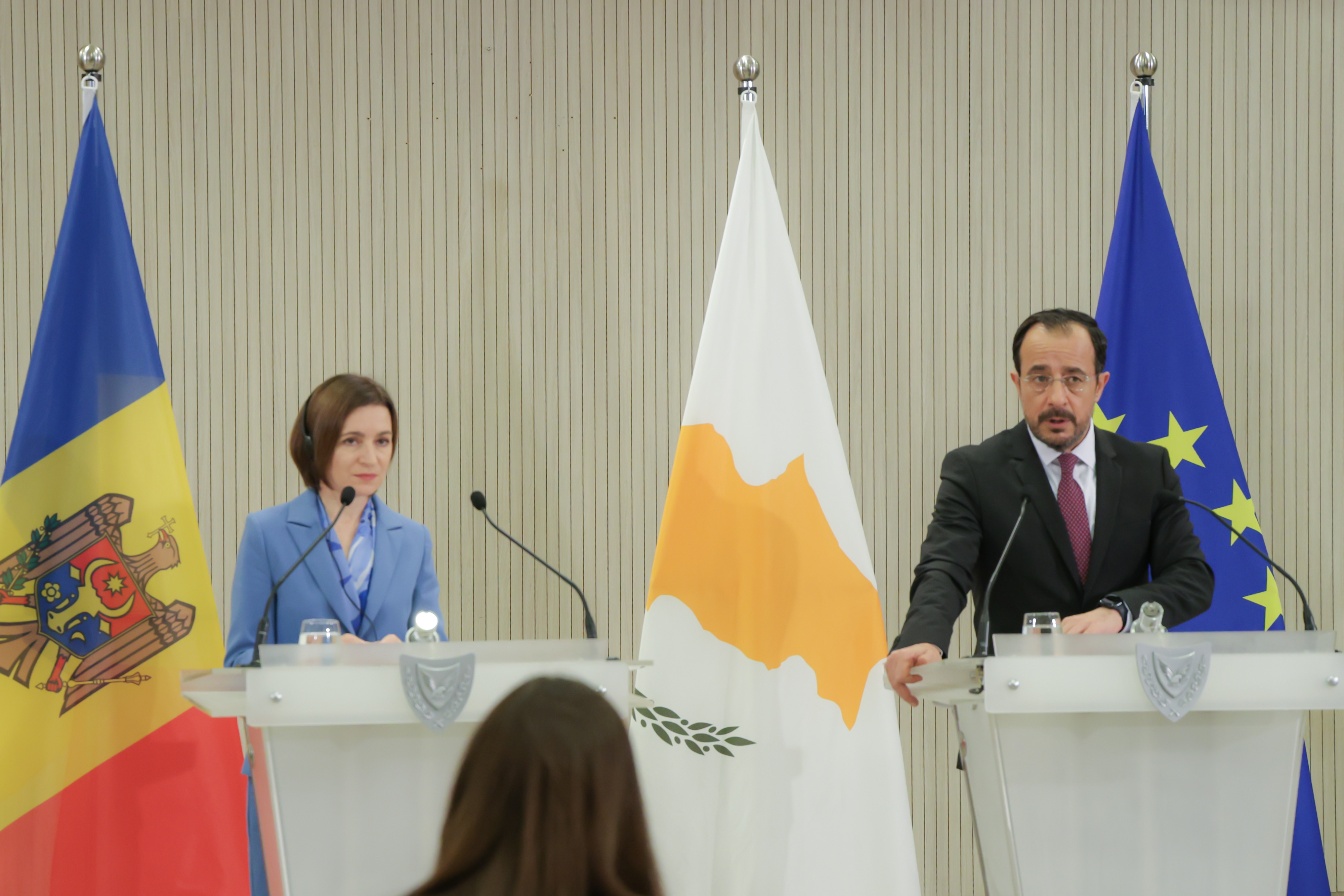 cover Christodoulides first President to visit Moldovan capital Chisinau