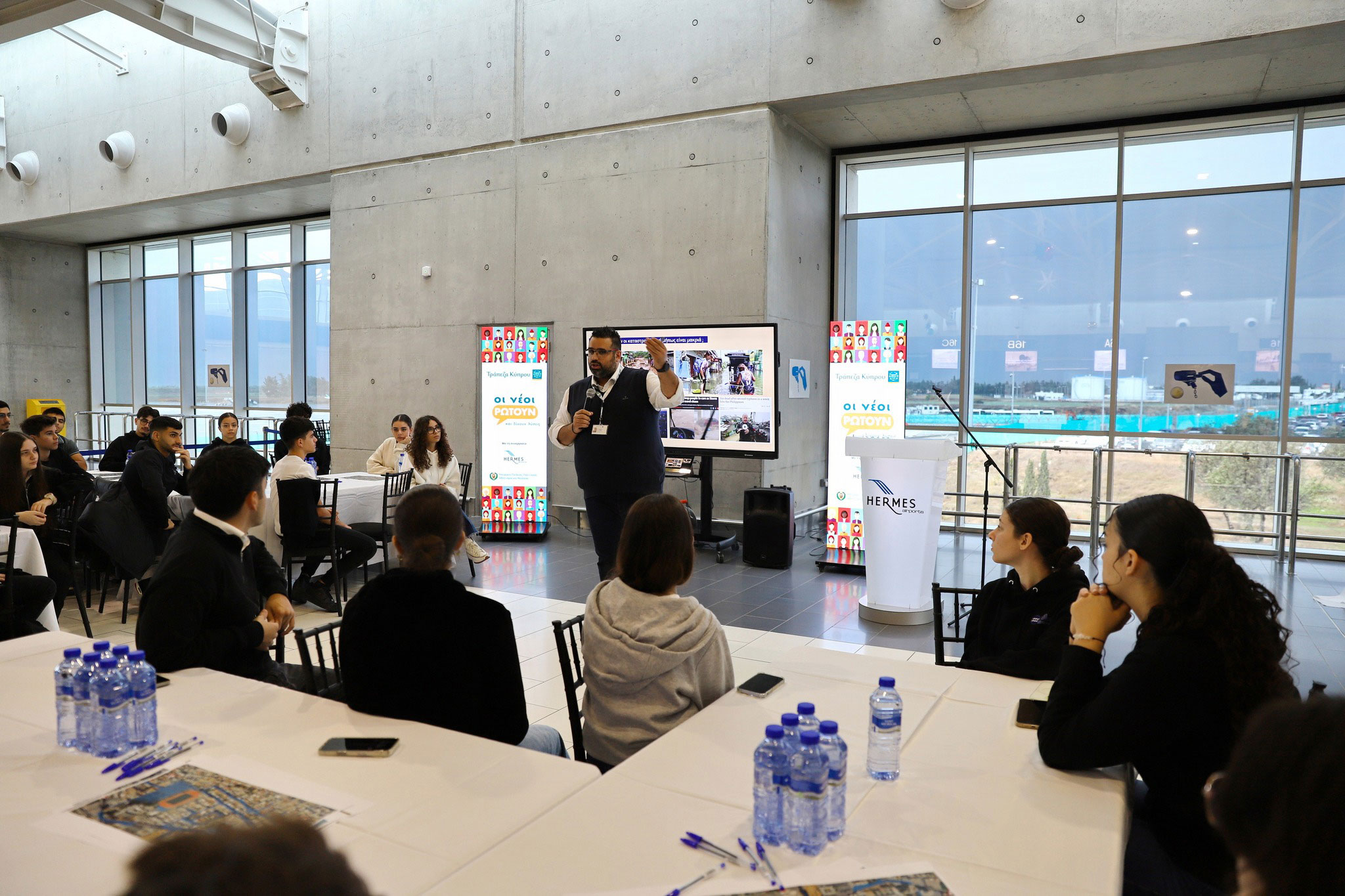 image Pupils in Larnaca test flood response skills in climate-resilience workshop