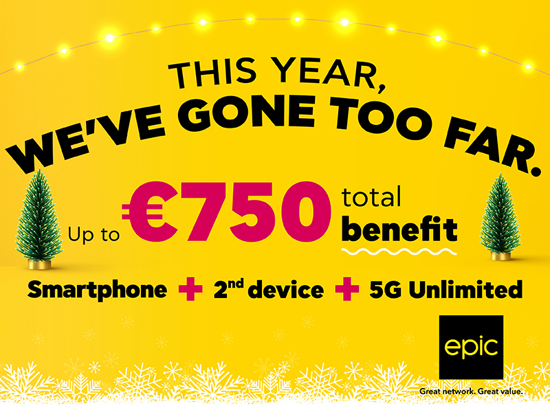 cover This Christmas at Epic, we&#8217;ve gone too far… with offers you won&#8217;t believe!