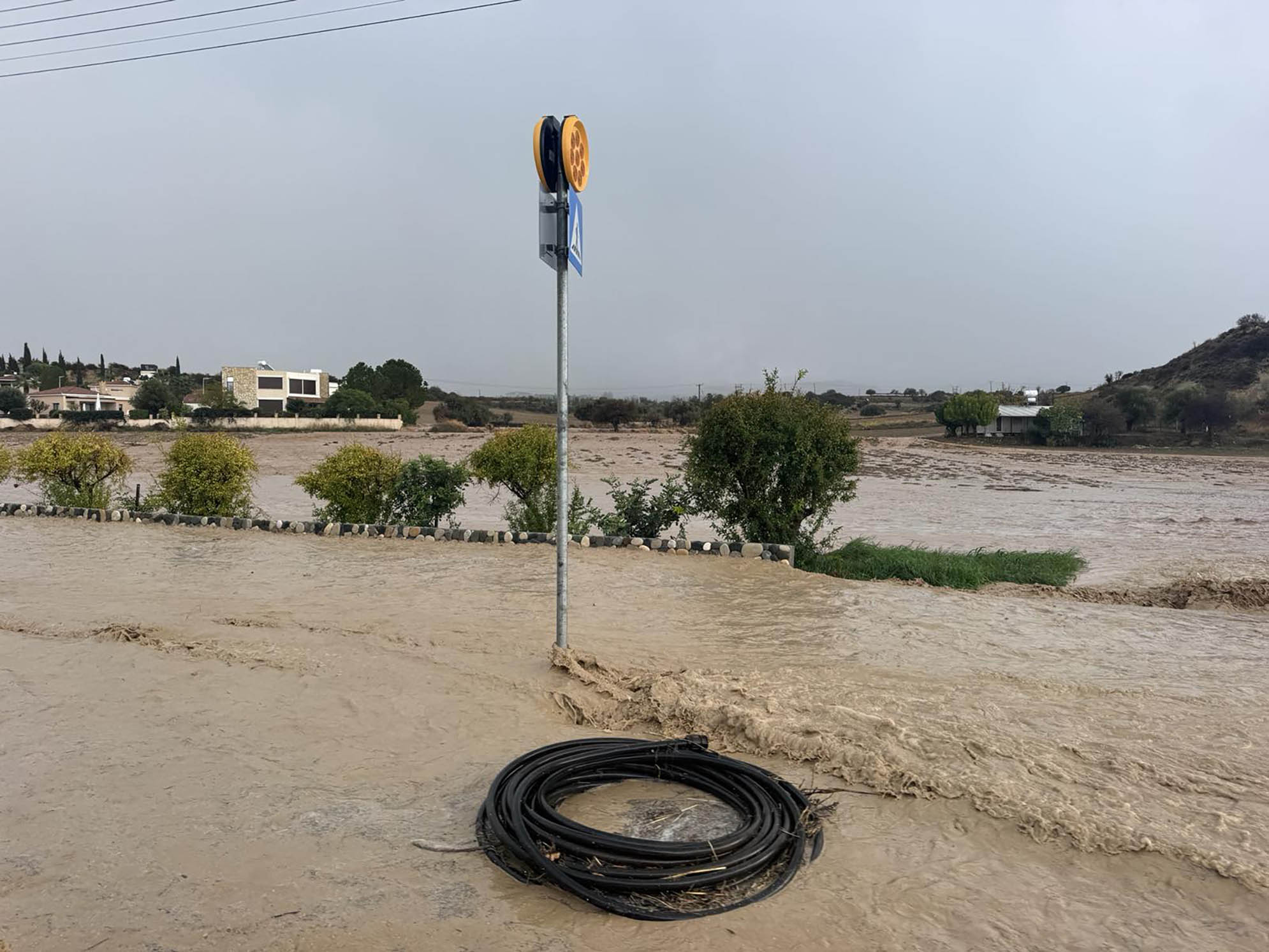 cover Polis Chrysochous ‘on alert’ after weekend flooding