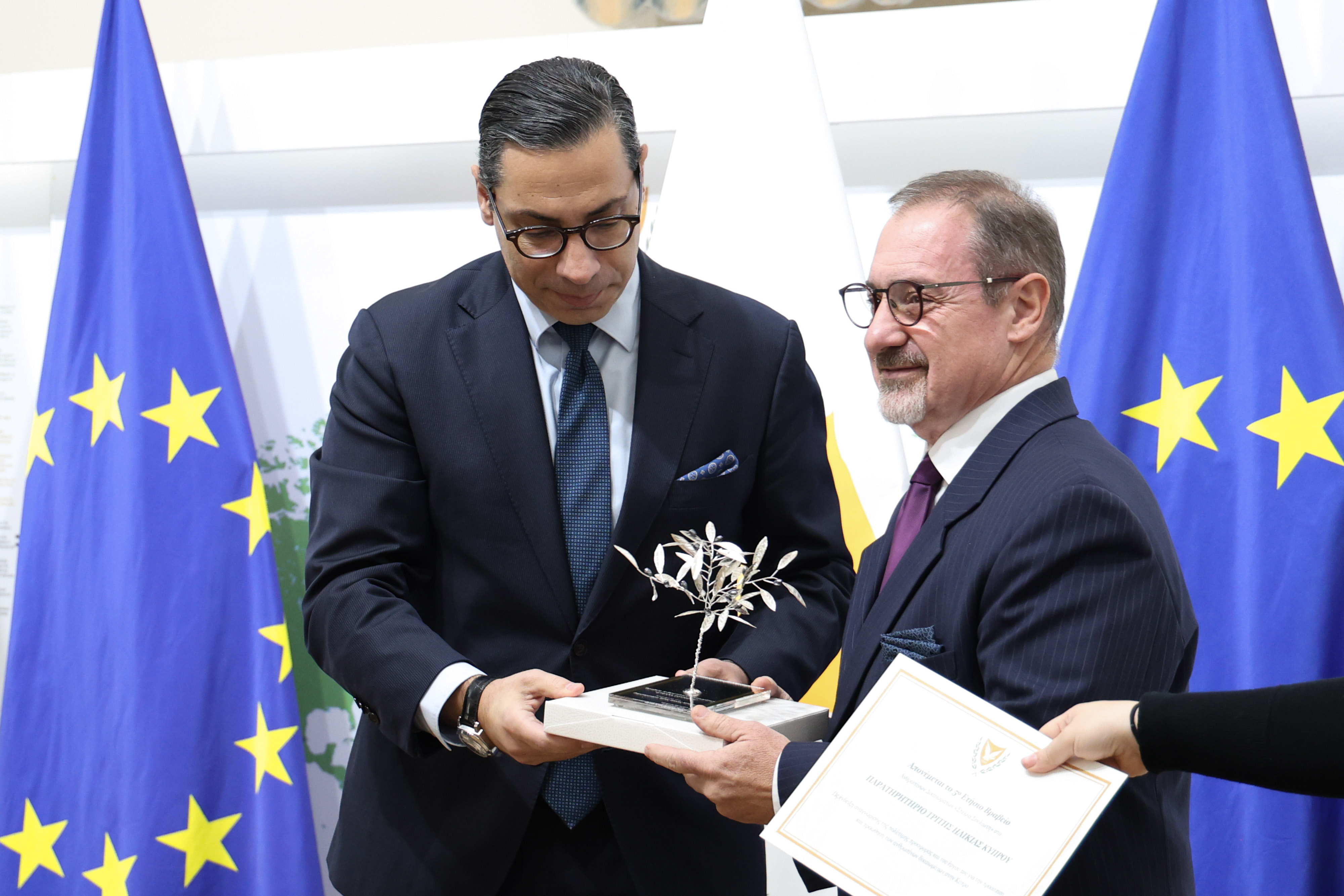 cover Cyprus Third Age Observatory receives Souliotis human rights award for advocacy of elderly rights