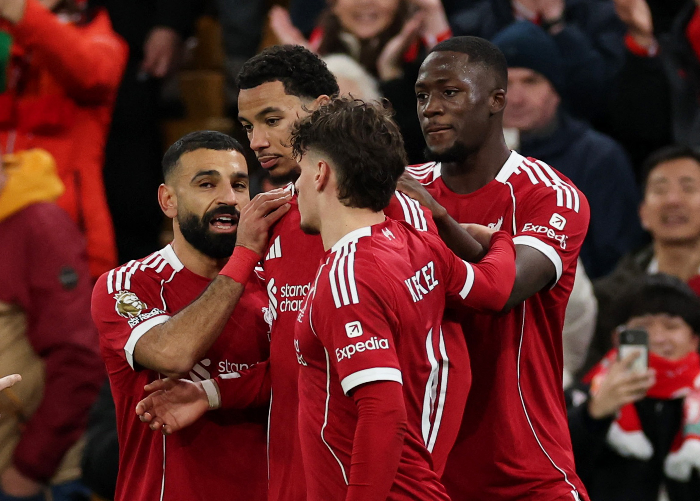 cover Liverpool&#8217;s Ekitike scores twice, Salah gets warm reception in win over Brighton