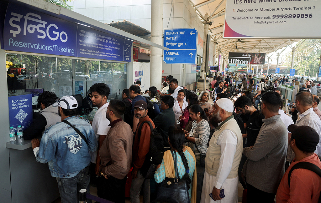 image India air travel chaos eases but IndiGo crisis still leaves hundreds stranded