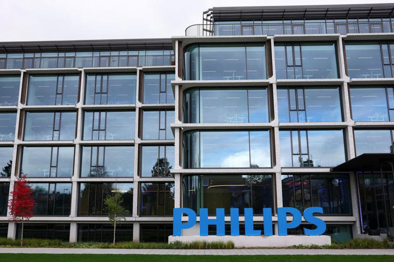 image Philips shares fall as management tempers growth expectations