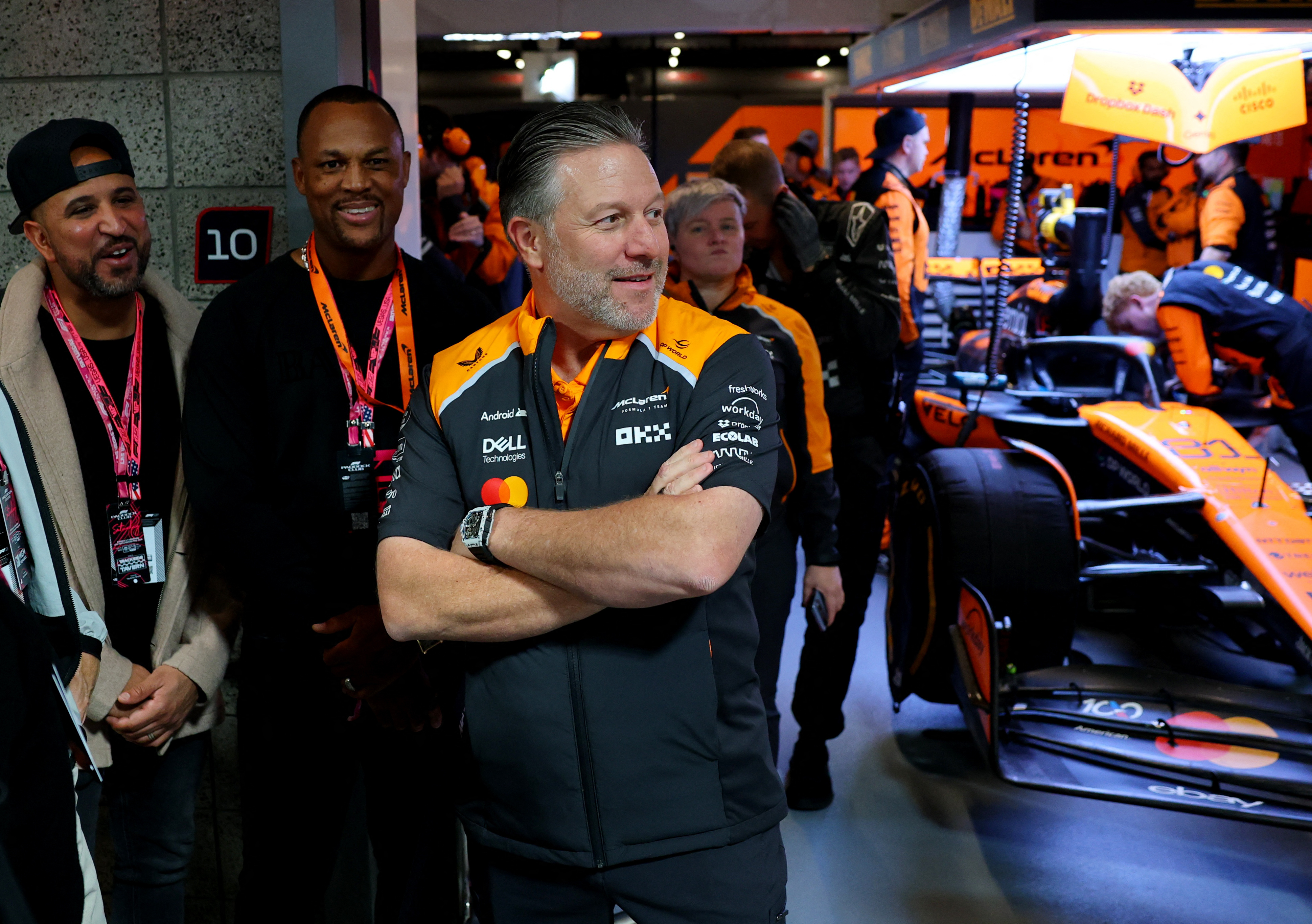 image McLaren boss Zak Brown exits Australia&#8217;s Supercars