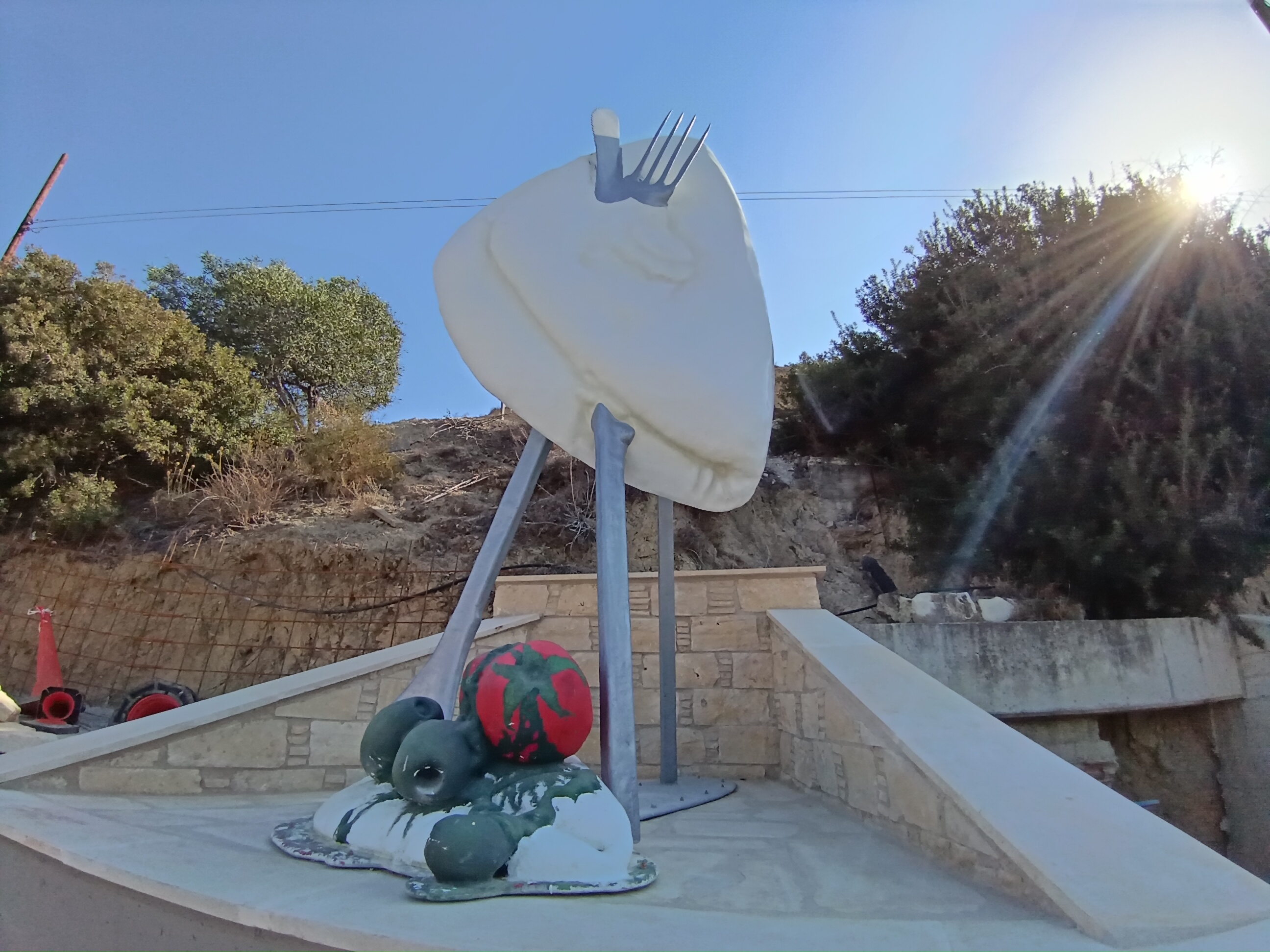 cover Why one village put up a halloumi statue and reignited a row