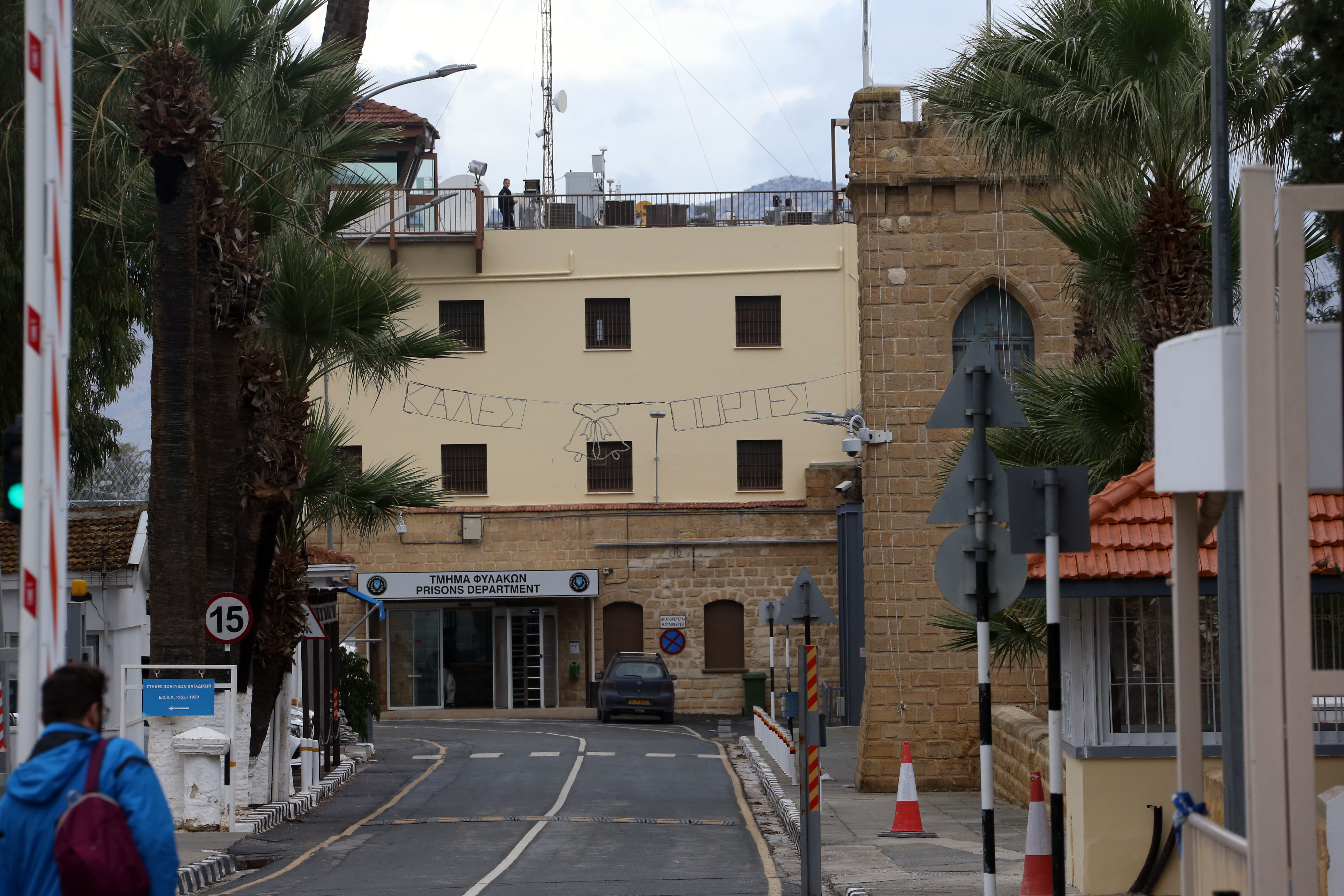 image Justice minister tours central prison amid damning report scandal