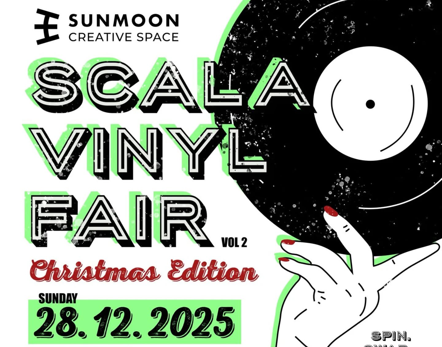 cover Vinyl Fair in Larnaca on last Sunday of the year