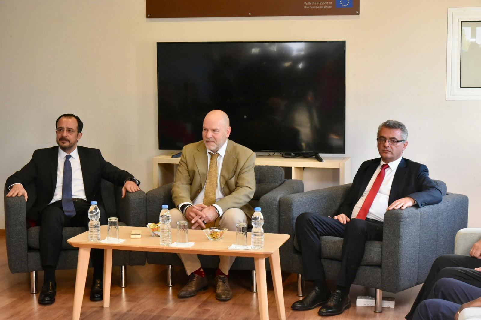 image Christodoulides, Erhurman visit Committee on Missing Persons