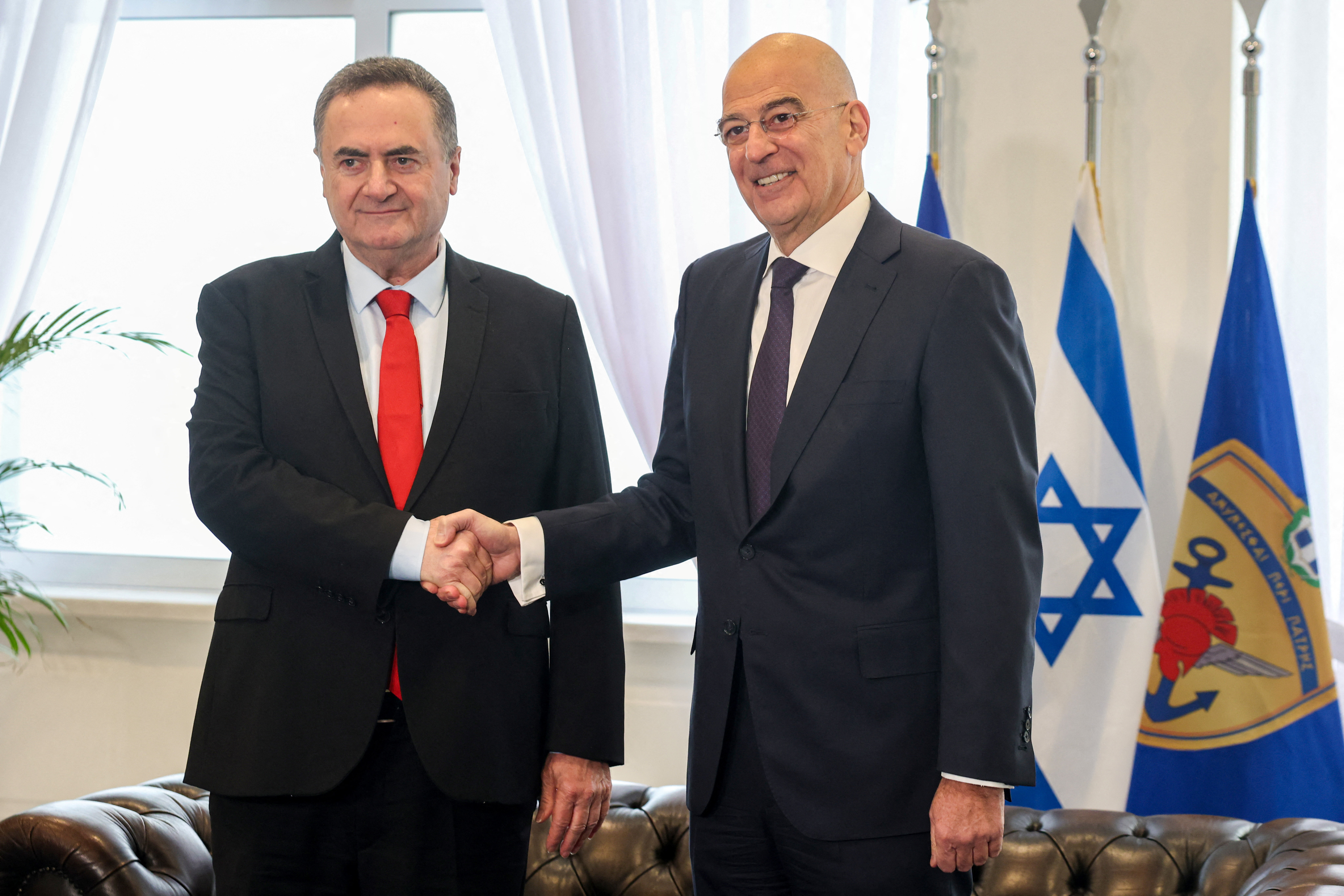 cover Greece, Israel to cooperate on anti-drone systems, cybersecurity, Greek minister says