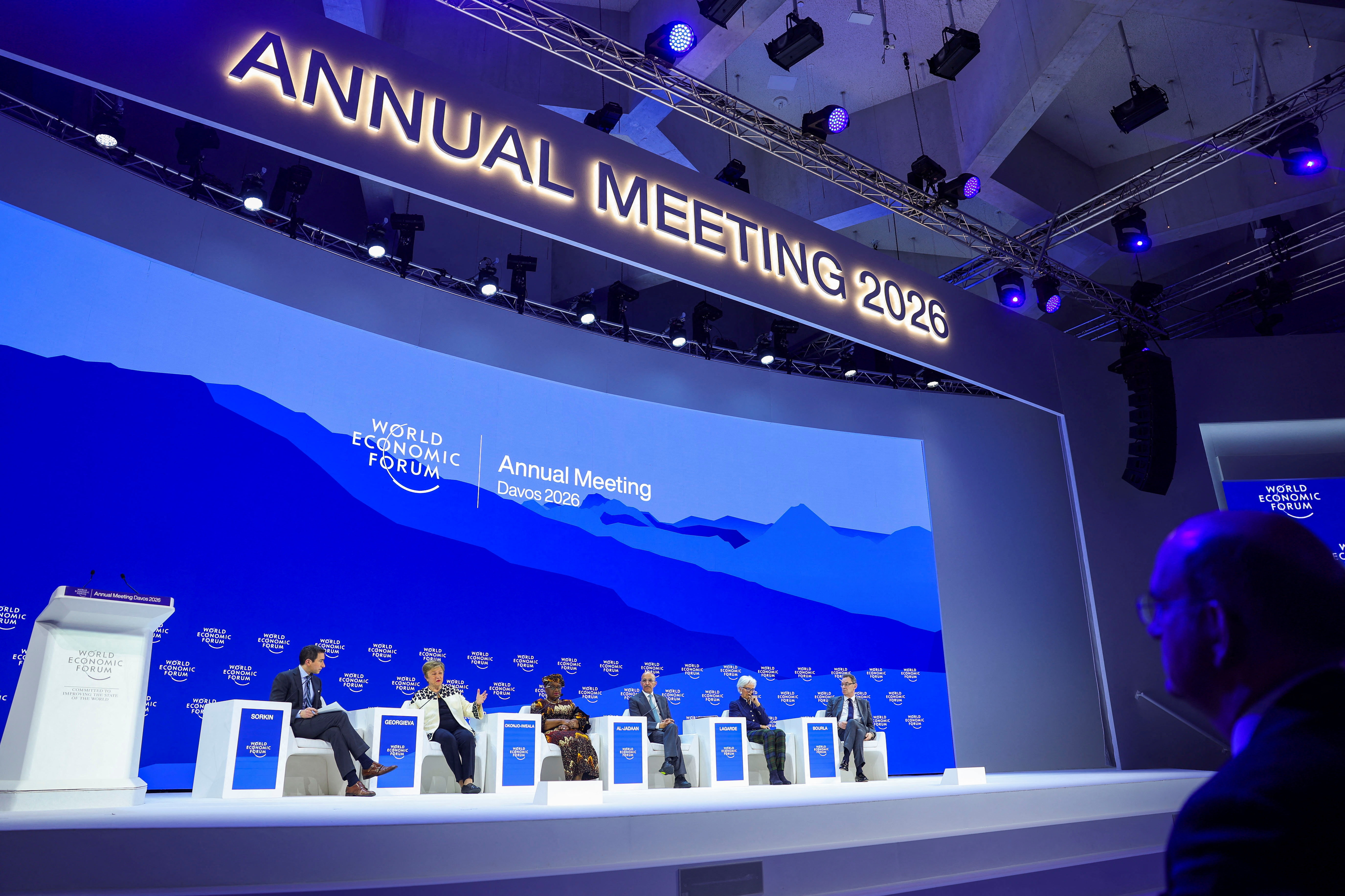 image China keeps low profile in Davos in pursuit of Western investment