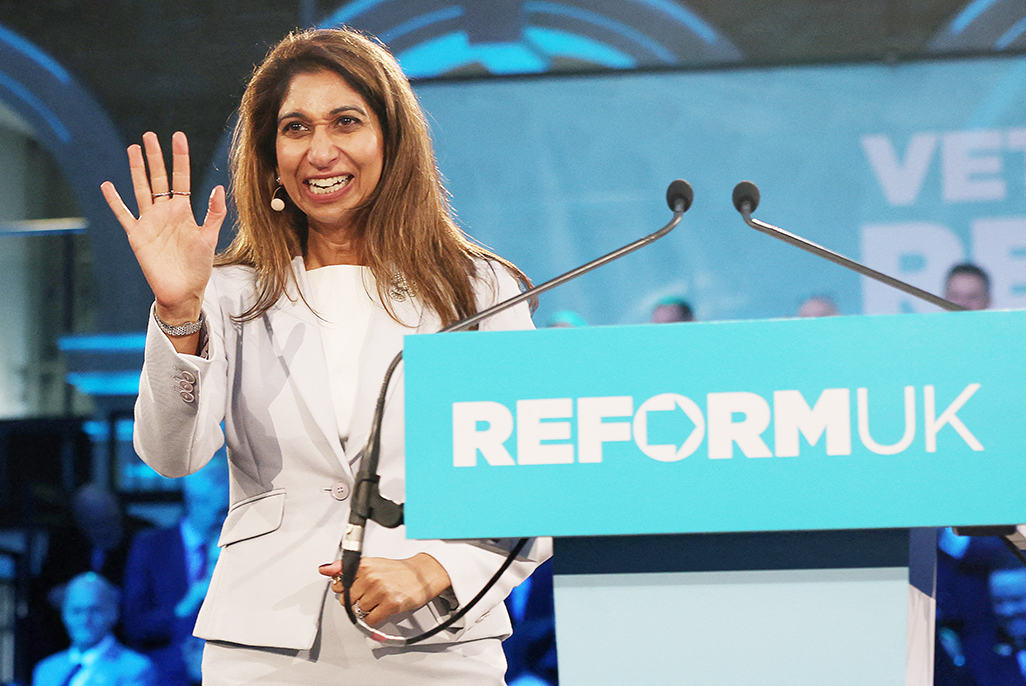 image UK populist Reform attracts latest Conservative defector Braverman