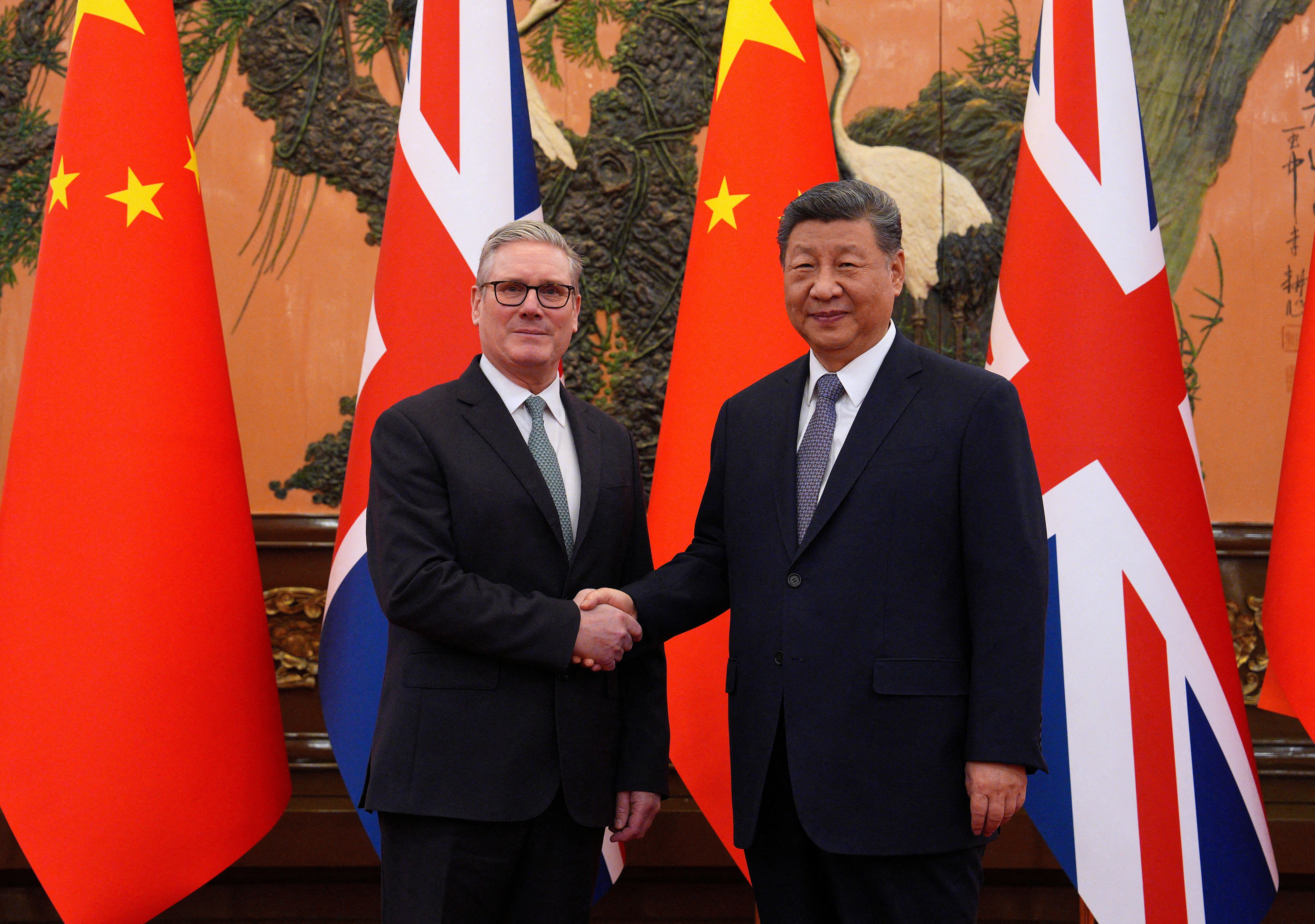image UK’s Starmer tells Xi he wants ‘sophisticated’ ties with China