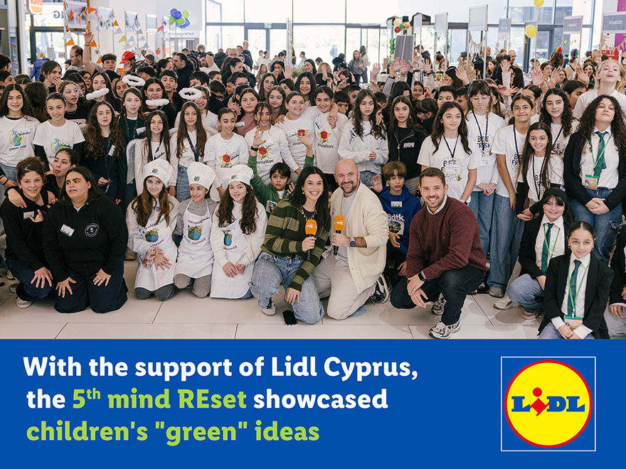 cover Lidl Cyprus supports fifth mind REset initiative to showcase kids&#8217; green ideas