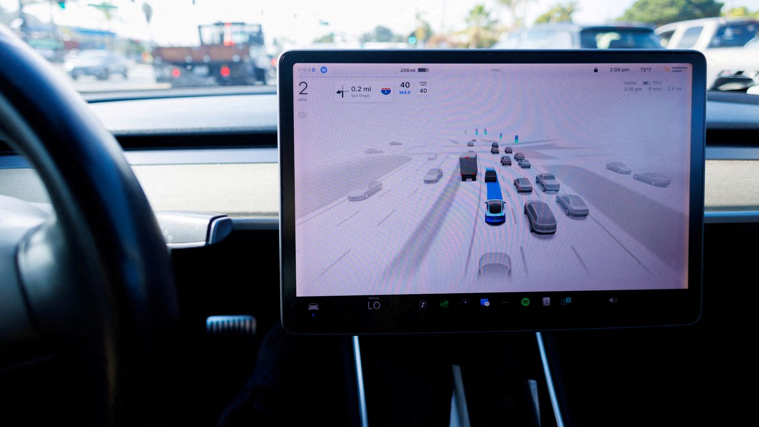 cover Tesla to offer self-driving software only on monthly basis from Feb 14, Musk says