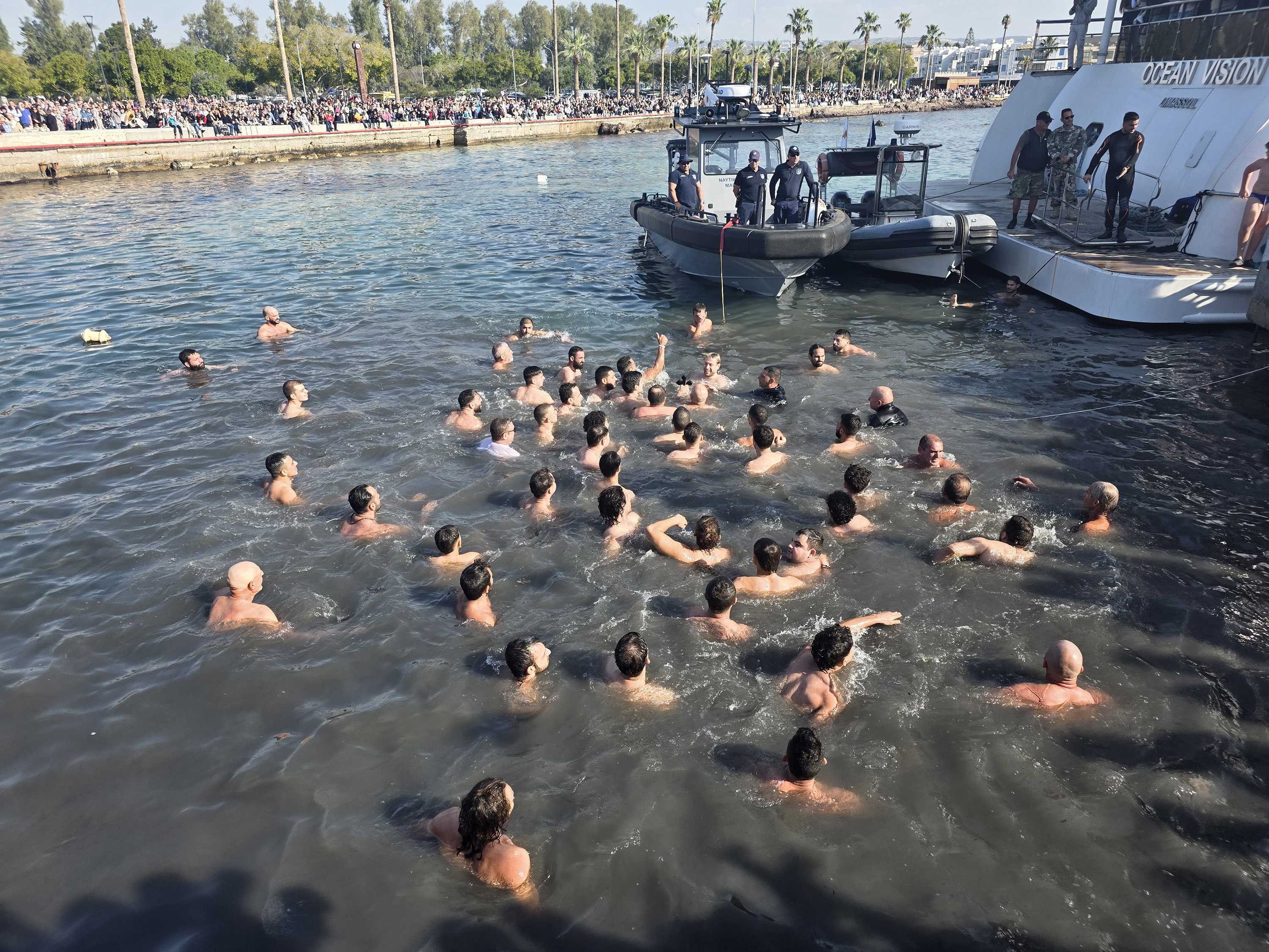 cover Search under way after Holy Cross goes missing during Epiphany in Limassol