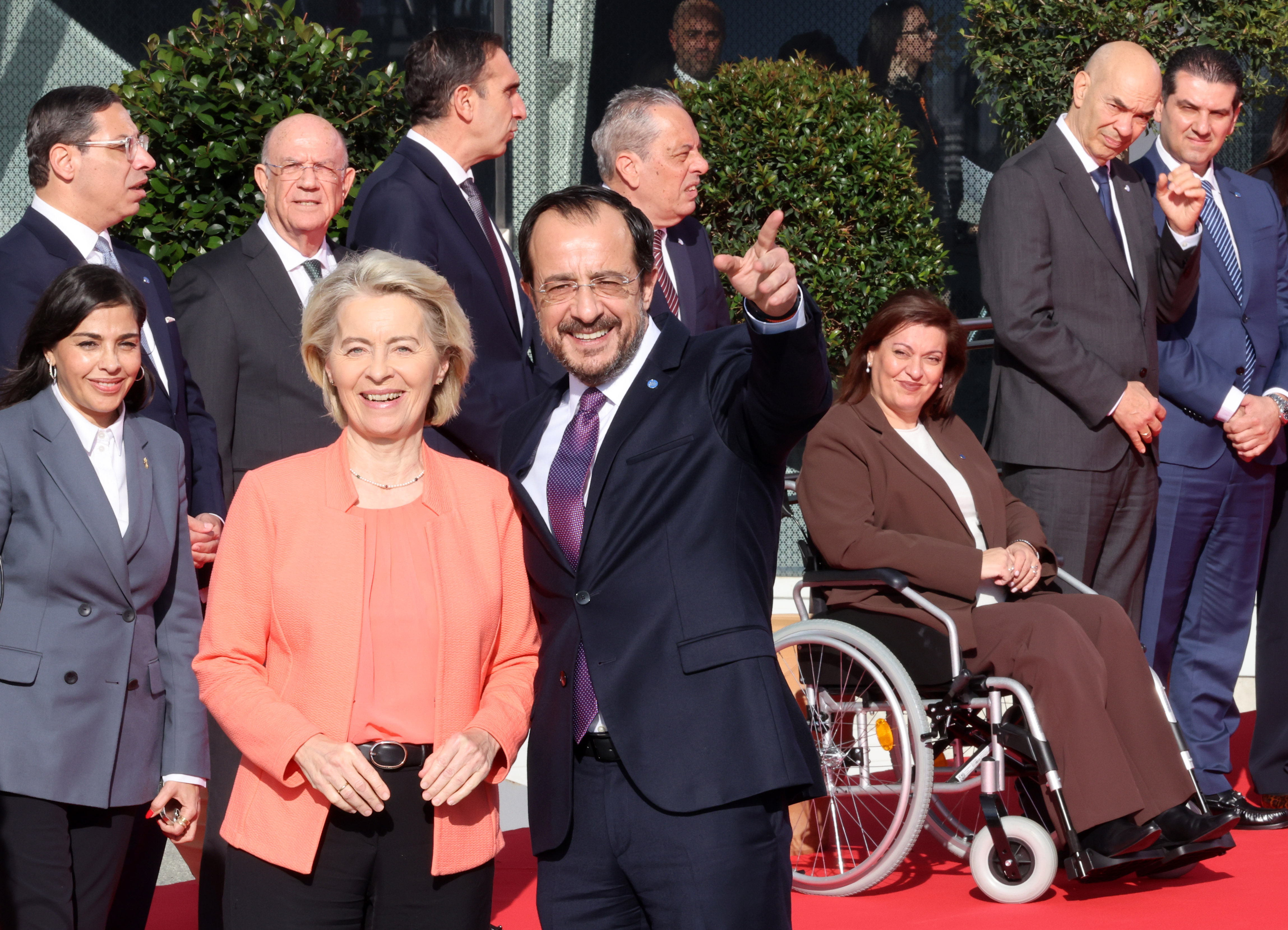 cover Von der Leyen reaffirms EU commitment to ‘just’ solution of Cyprus issue