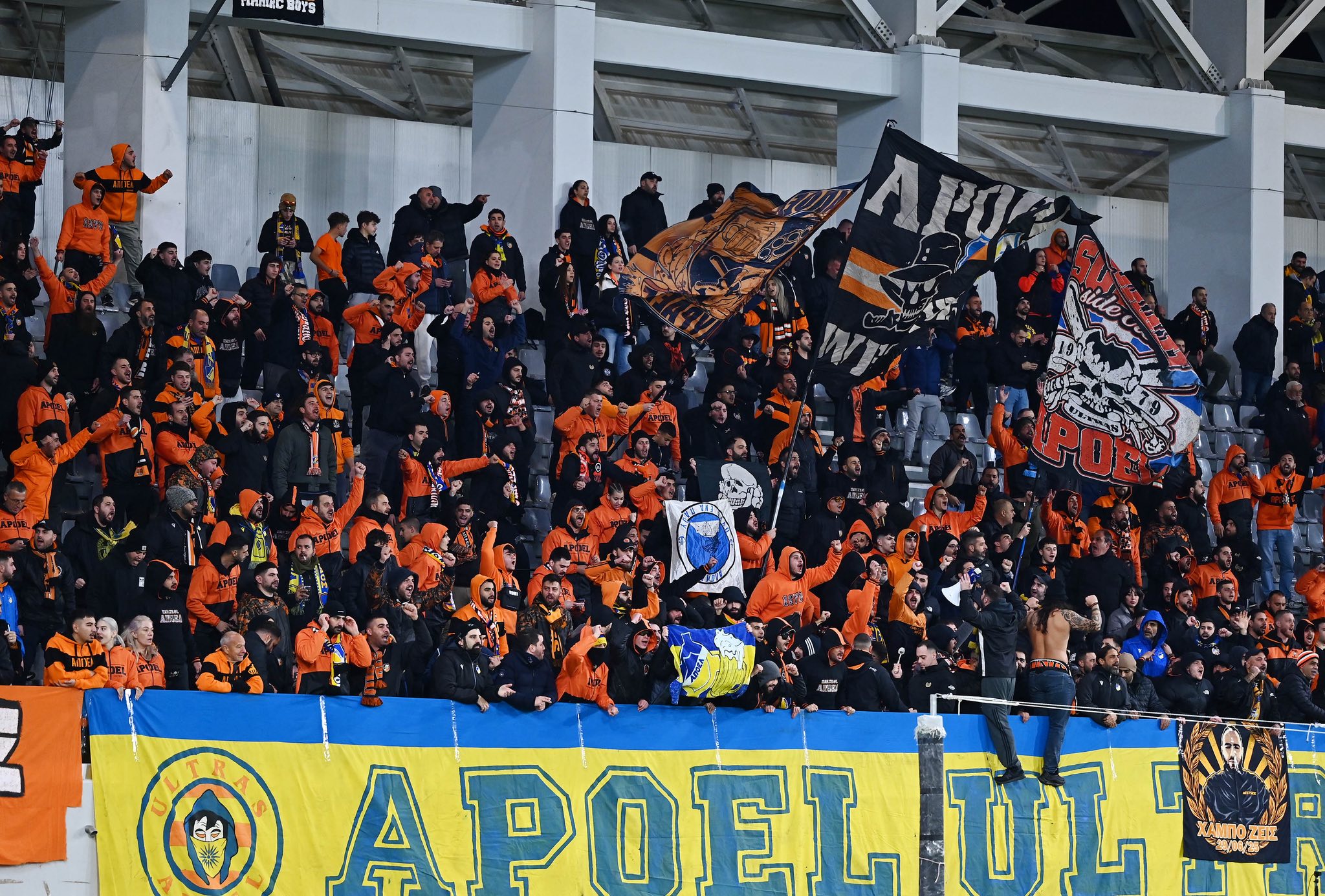 cover Three charged after clashes following Apoel-Apollon match