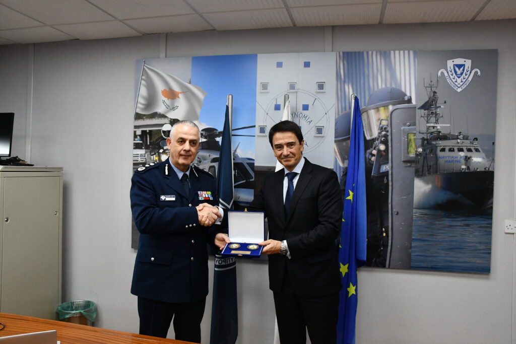 cover Police chief meets Europol official as Cyprus advances reform agenda
