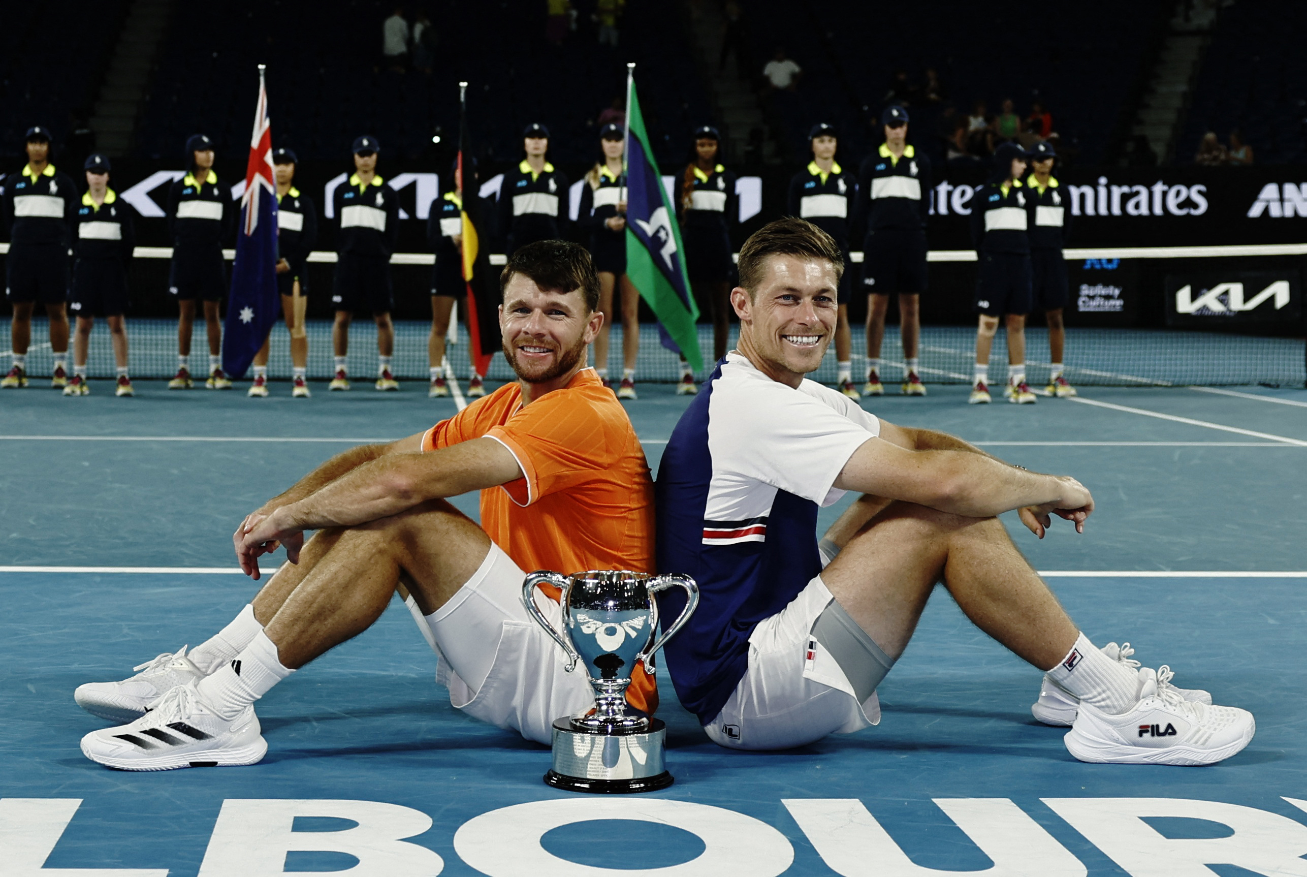 cover Harrison and Skupski win Australian Open doubles title in first major together