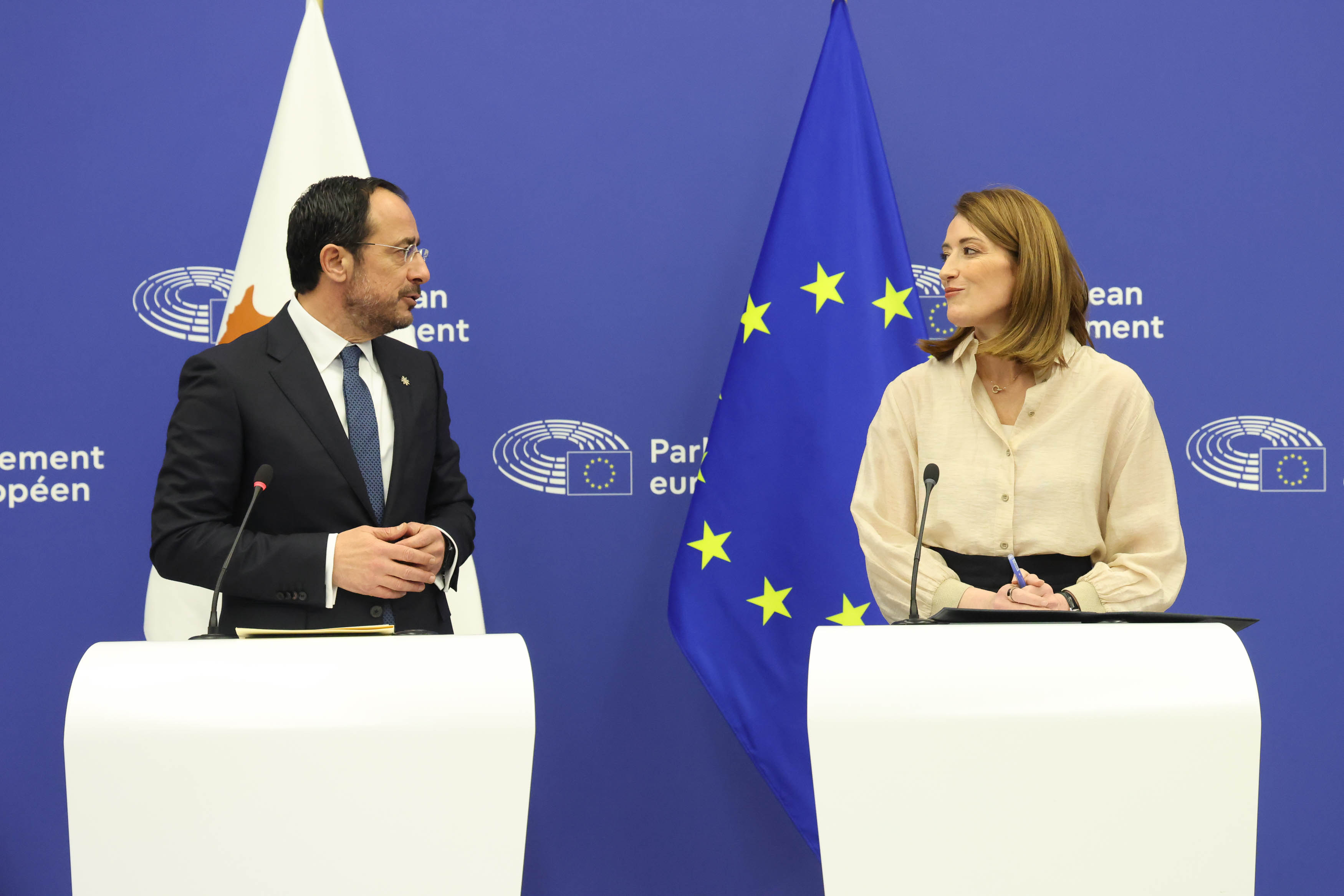 cover Europe ‘in the best hands’ during Cypriot presidency, Metsola says