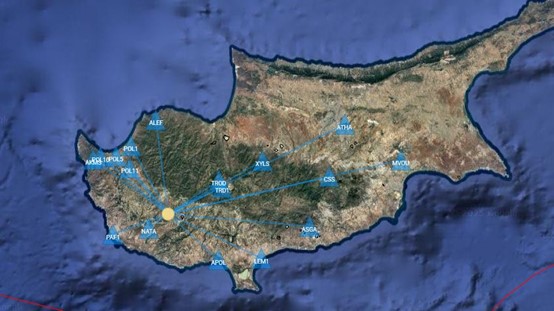 cover Earthquake of 3.2 magnitude felt in Paphos and Limassol