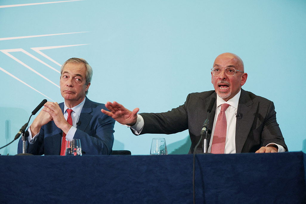 image Former UK Chancellor Zahawi defects to Reform from Conservatives