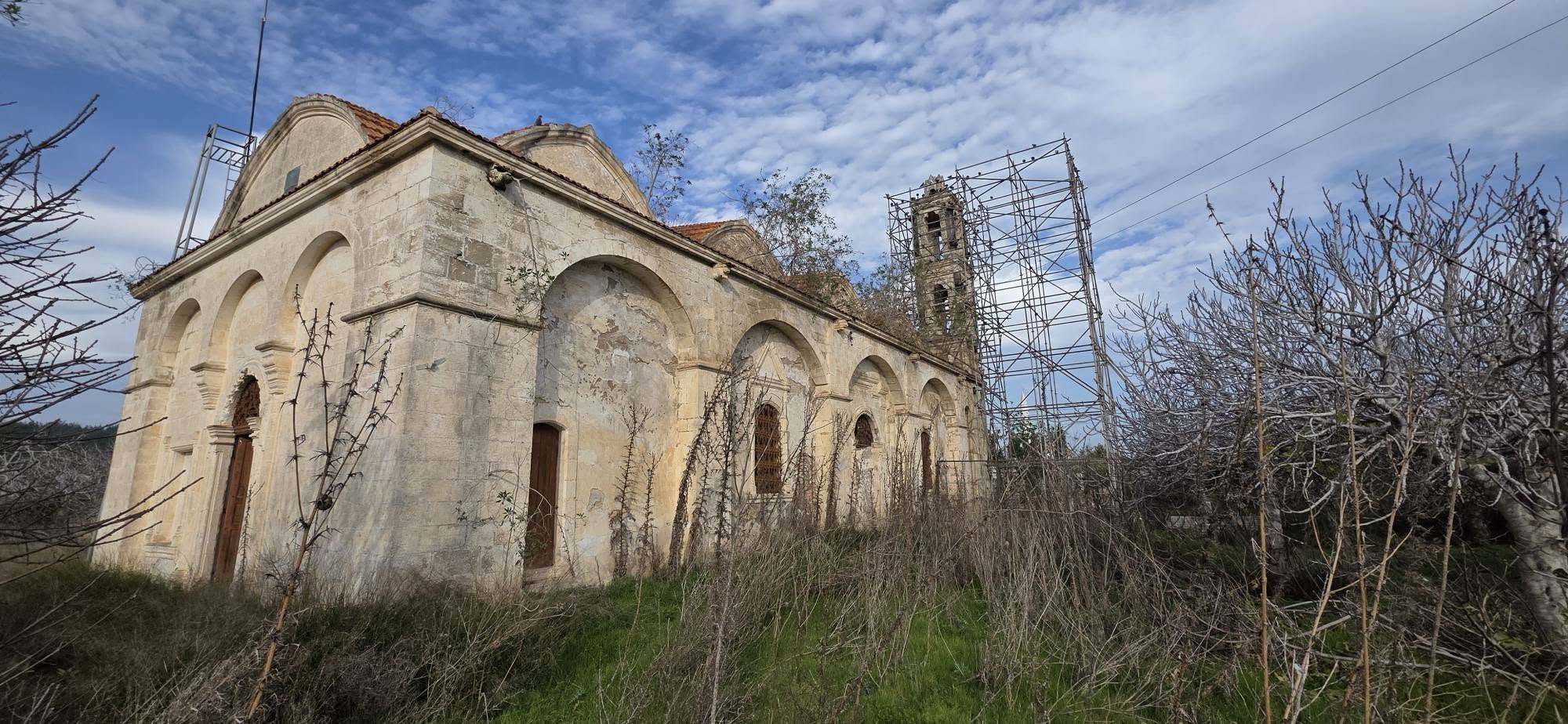 image Locals call for restoration of church in Karpas village