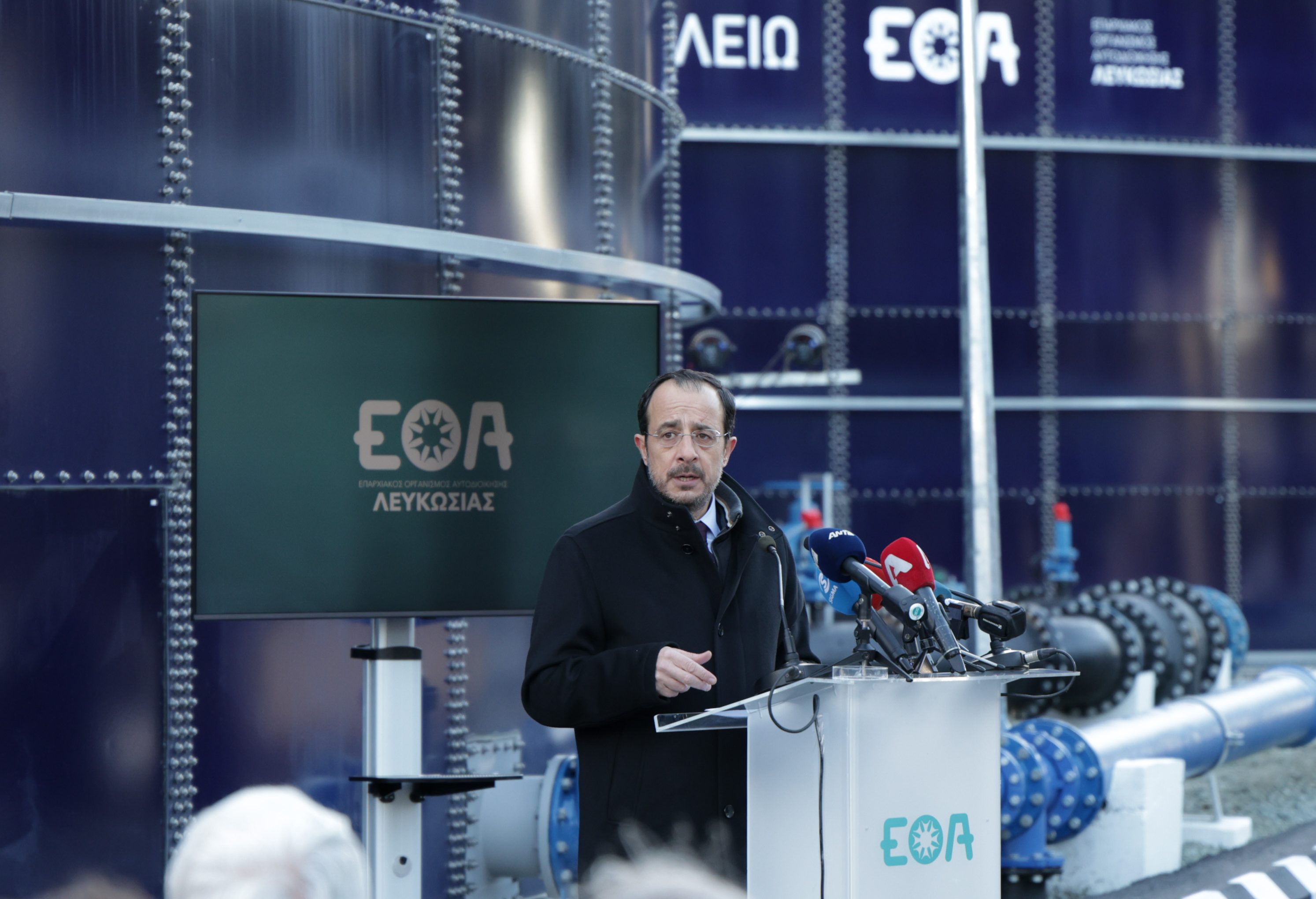 cover Nicosia EOA installs two new water tanks