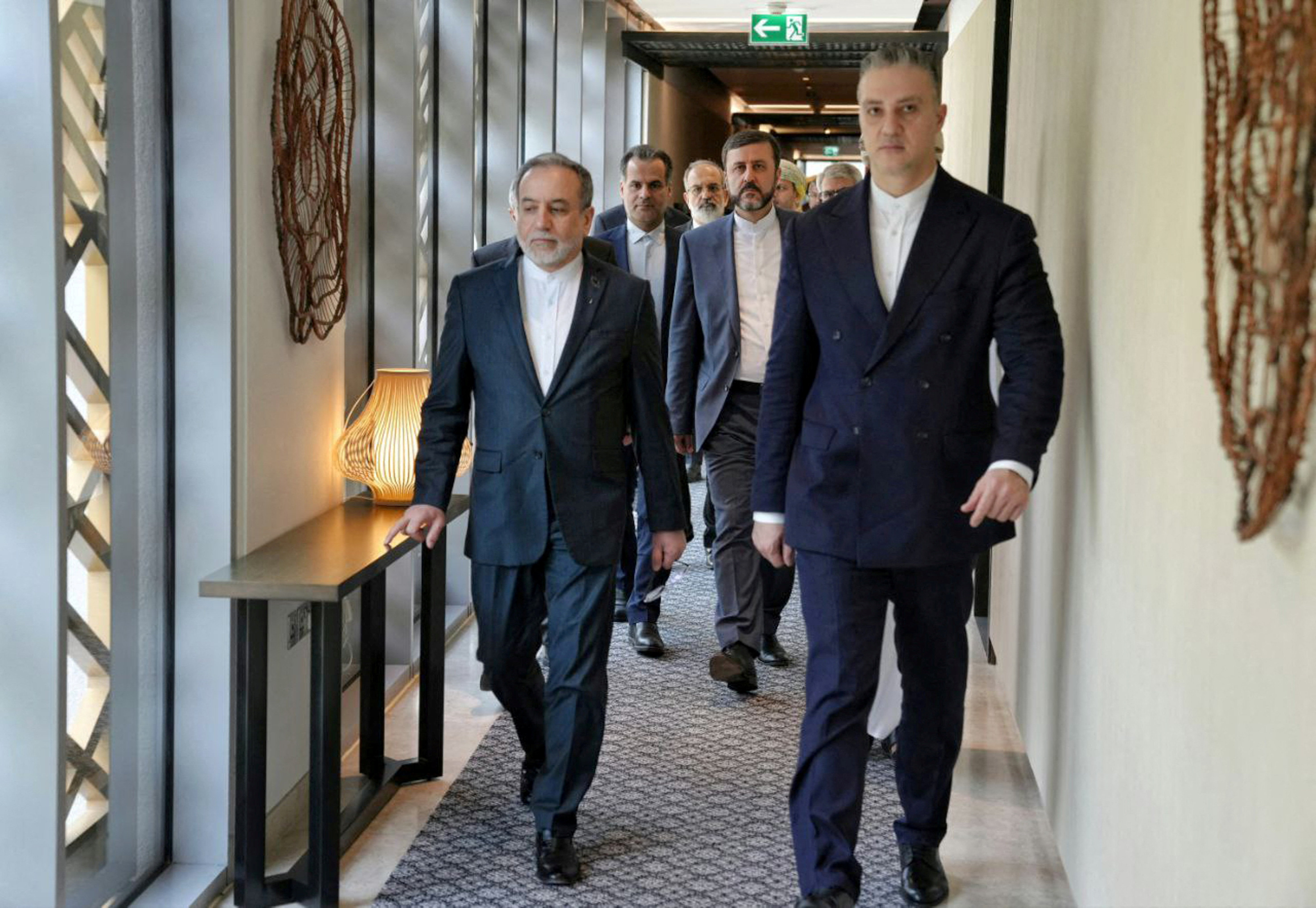 cover Iran says talks with US in Oman were &#8216;good start&#8217;, will continue