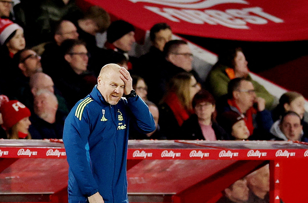image Forest sack manager Dyche after four months in charge