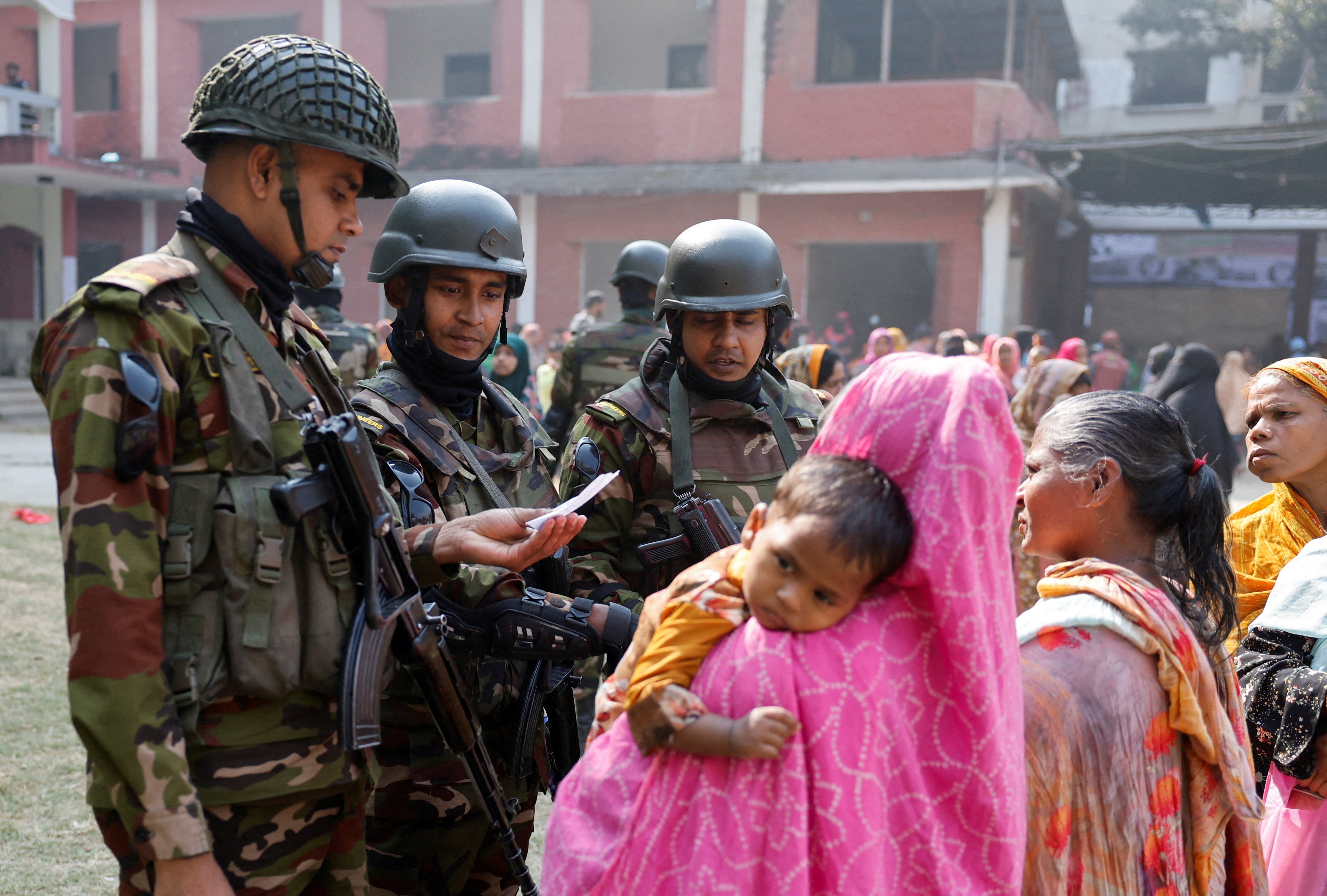 image Bangladesh votes in first election since Gen Z protests ousted PM