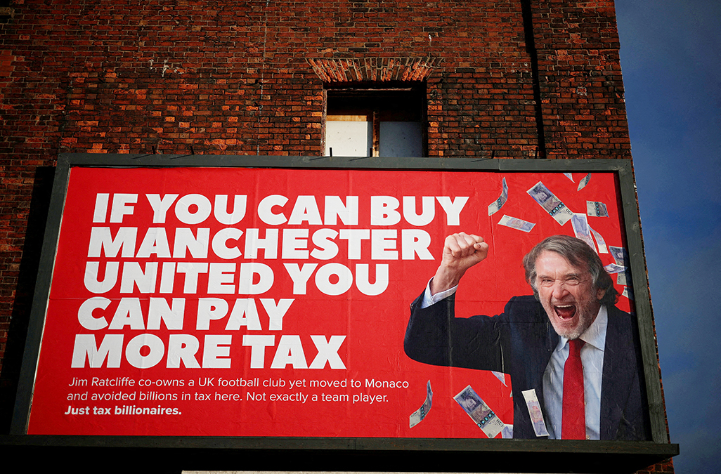 image Billionaire Ratcliffe sorry people were offended by immigration comments