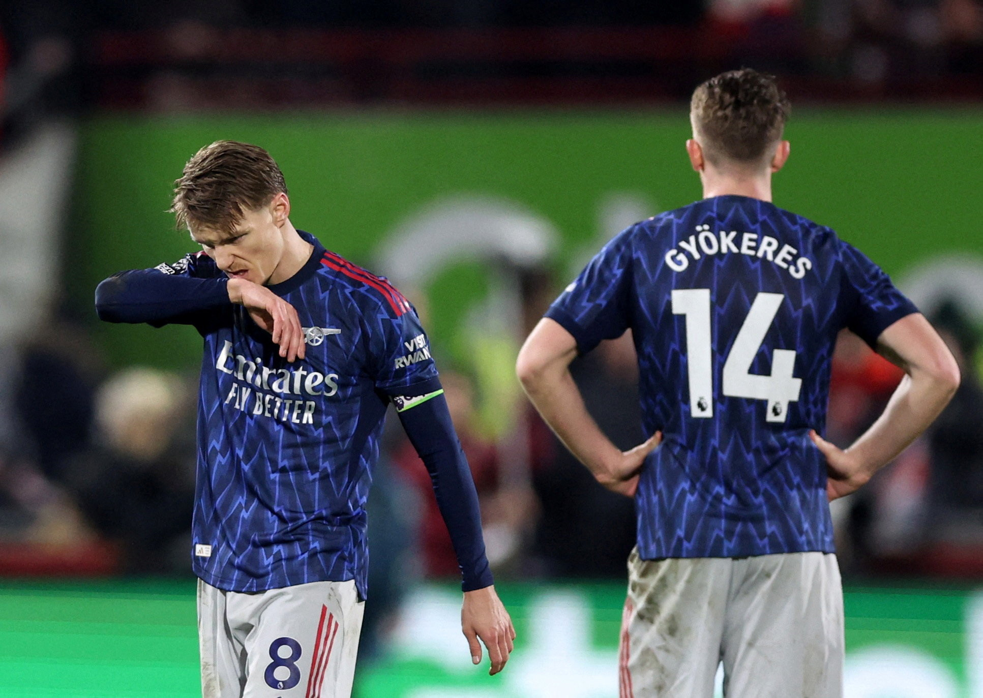 cover Arsenal miss chance to go six points clear with draw at Brentford