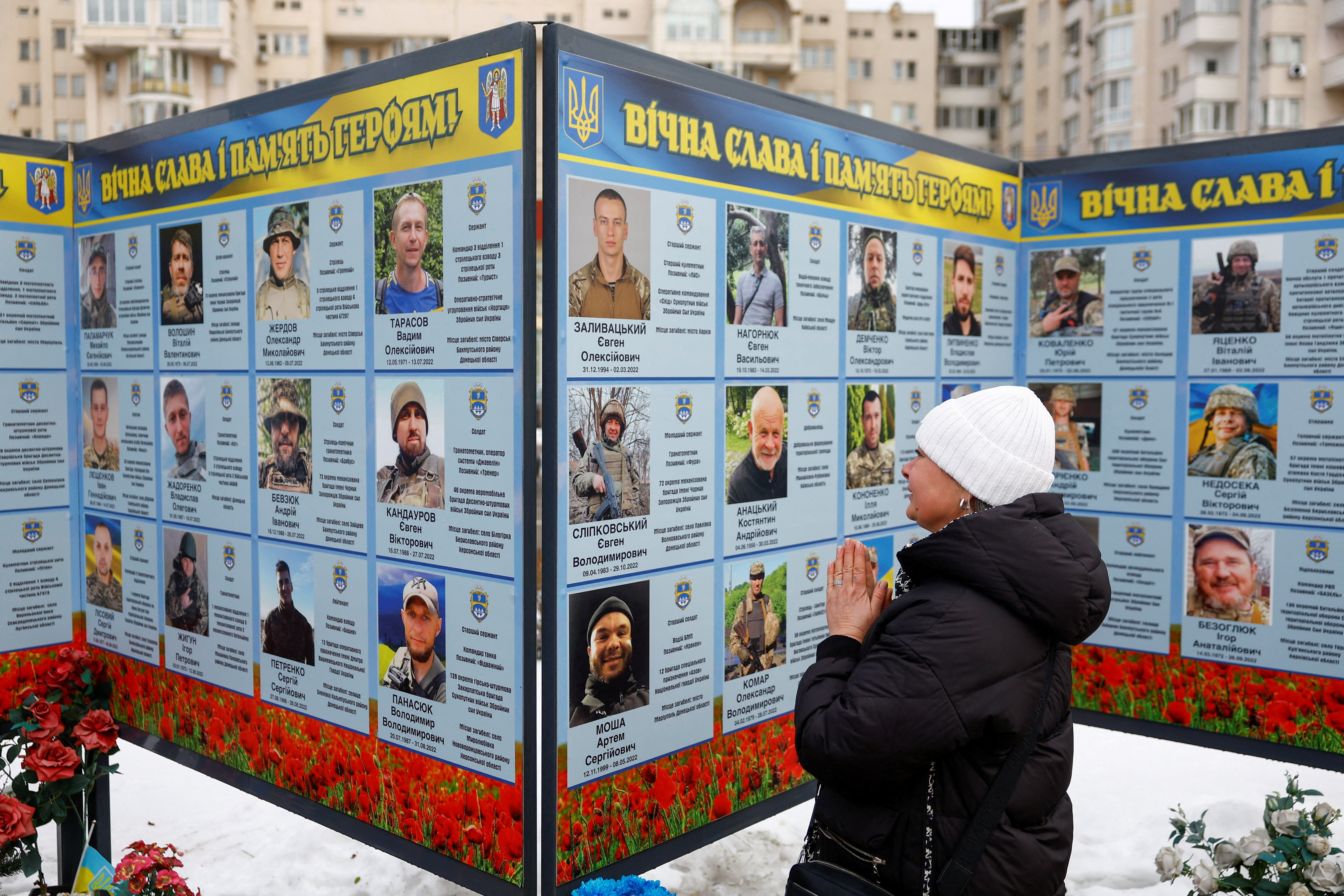 image Zelenskiy marks war anniversary vowing to fight on, with Ukraine&#8217;s allies divided