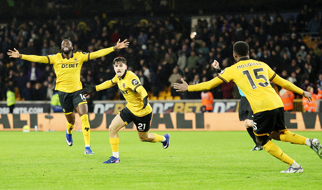 cover Wolves avoid unwanted record with win over local rivals Villa