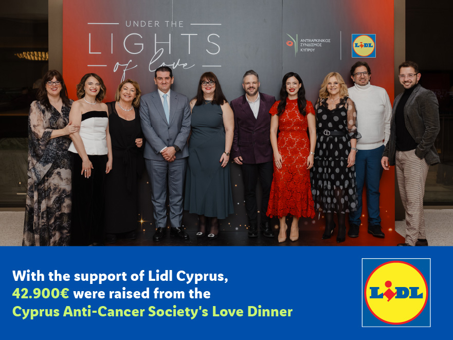 cover Lidl Cyprus support sees Anti-Cancer Society&#8217;s &#8216;Love Dinner&#8217; raise €42,900
