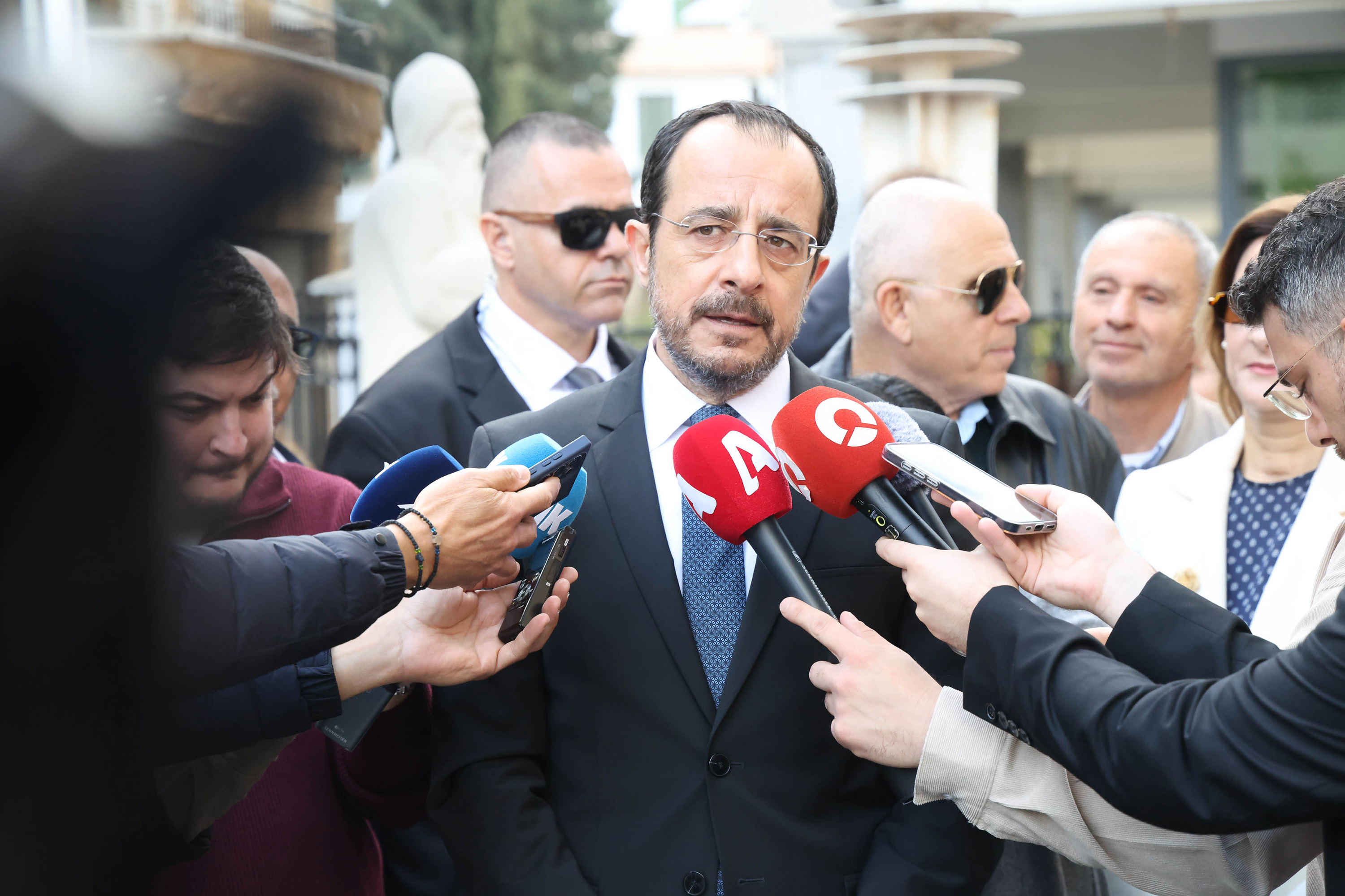 cover President dismisses claims Cyprus talks hindered by elections and EU presidency