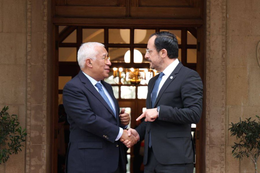 cover Christodoulides, Costa discuss EU leaders’ retreat