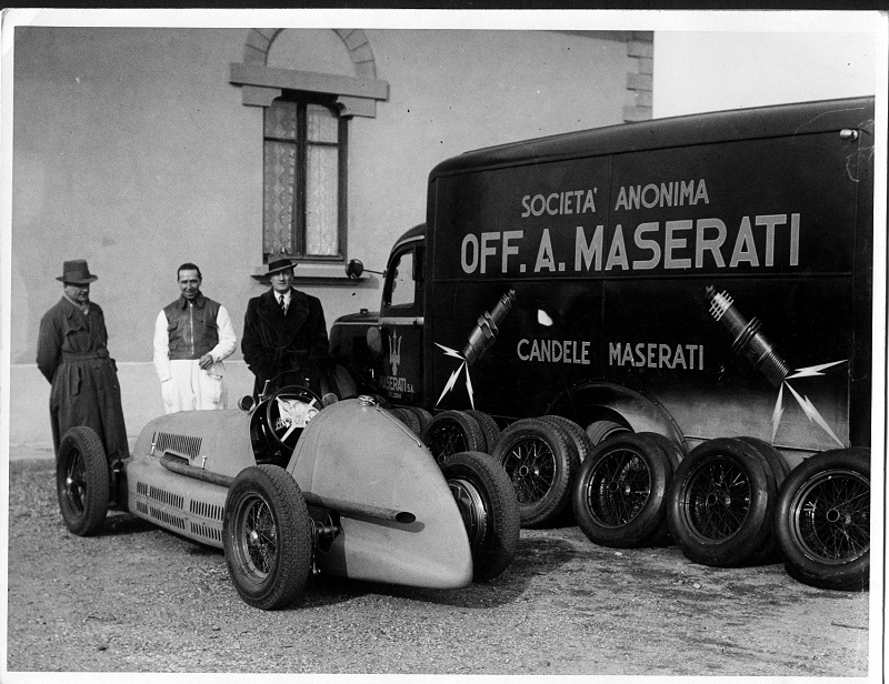 cover Maserati marks 100 years since motorsport debut