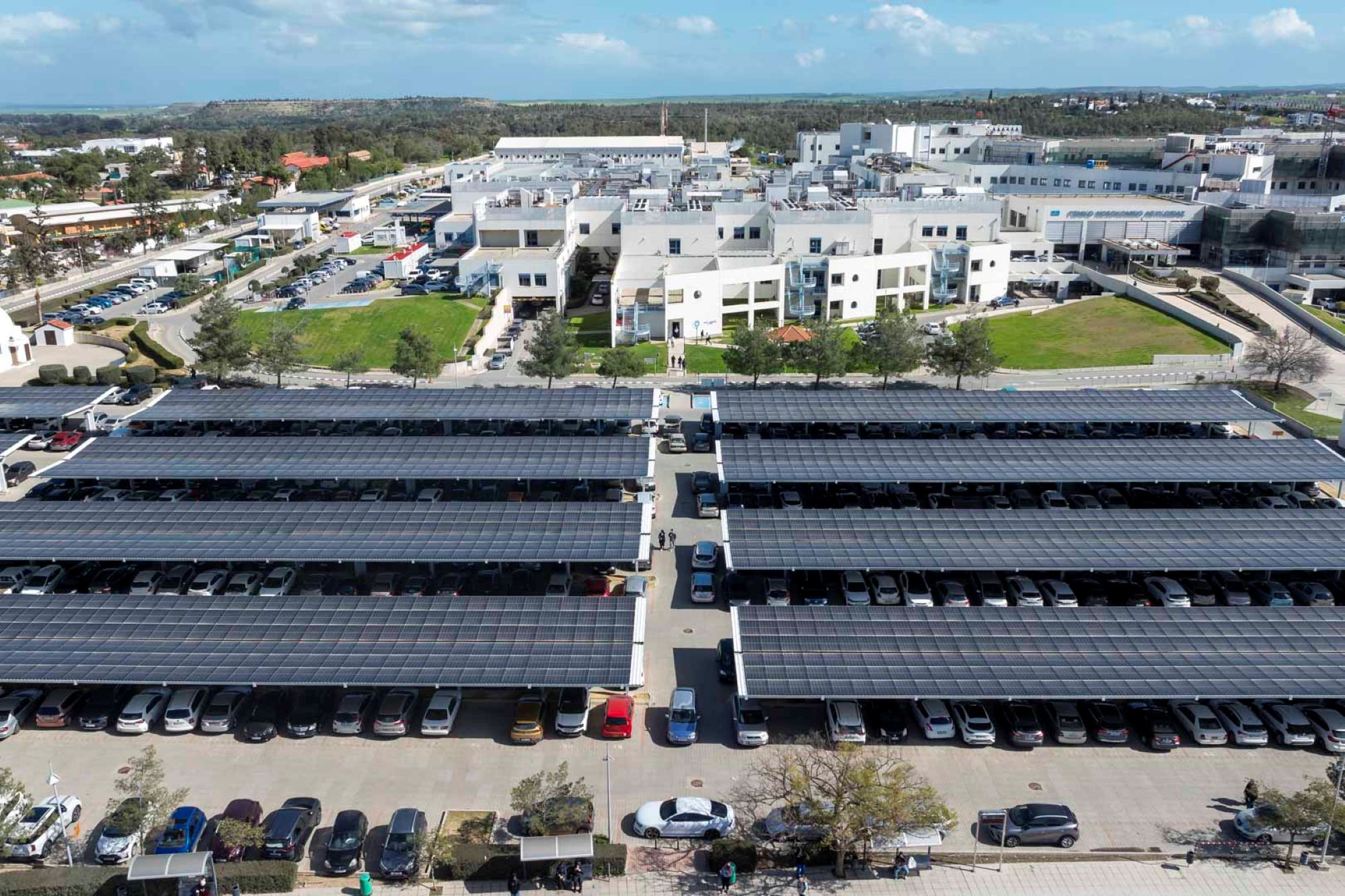 cover New solar farm unveiled atop Nicosia general hospital car park