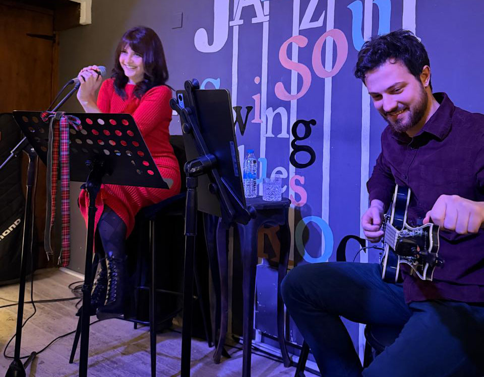 cover Jazz evening presented by Two For the Road Trio