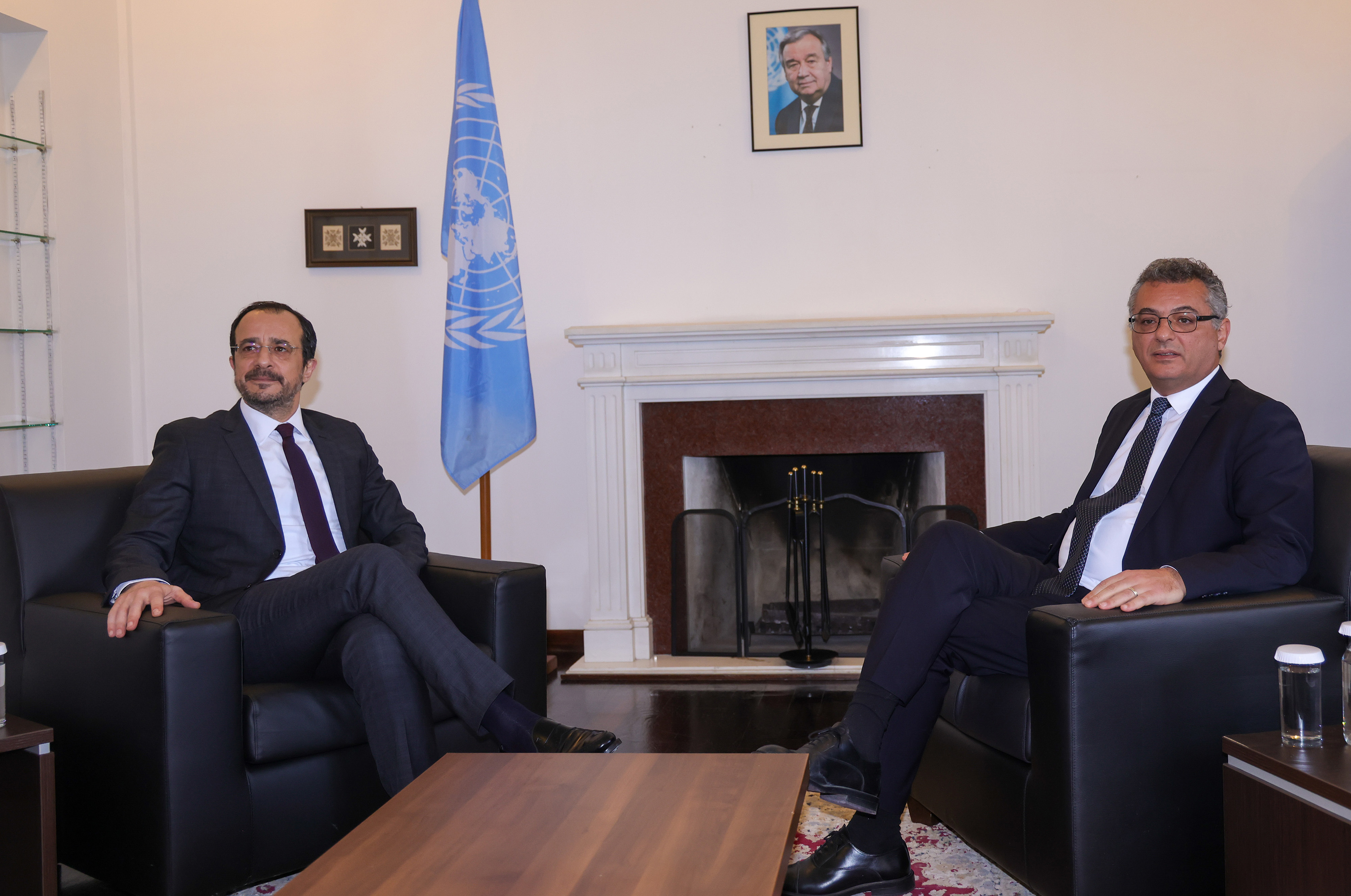 cover Christodoulides insists EU council presidency will not delay Cyprus talks in letter to Guterres