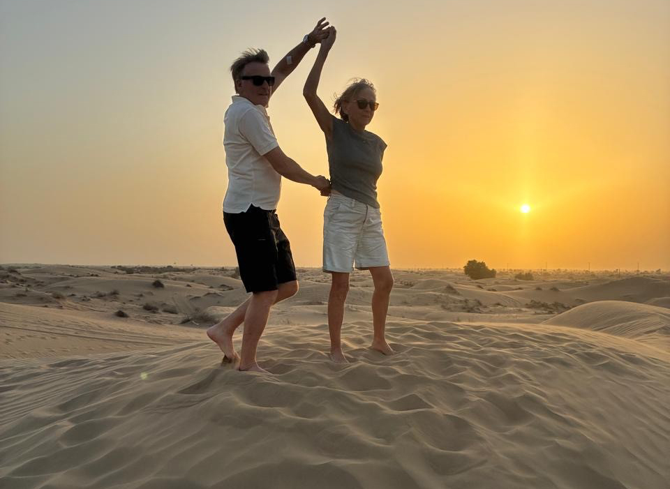 cover Couple’s global jiving quest raises thousands for charity